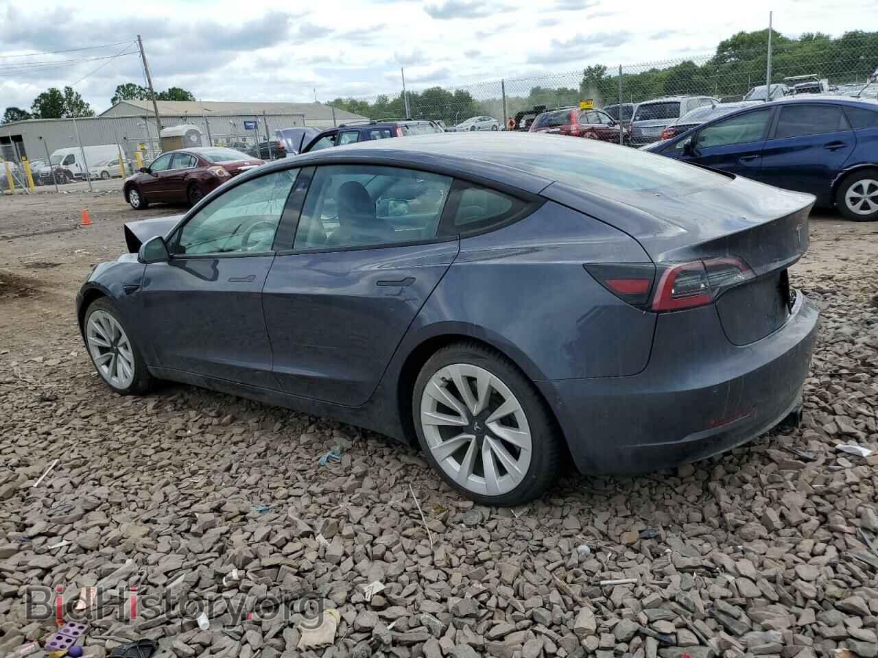 2021 TESLA MODEL 3 - VIN: 5YJ3E1EB1MF975130 - Фото 2