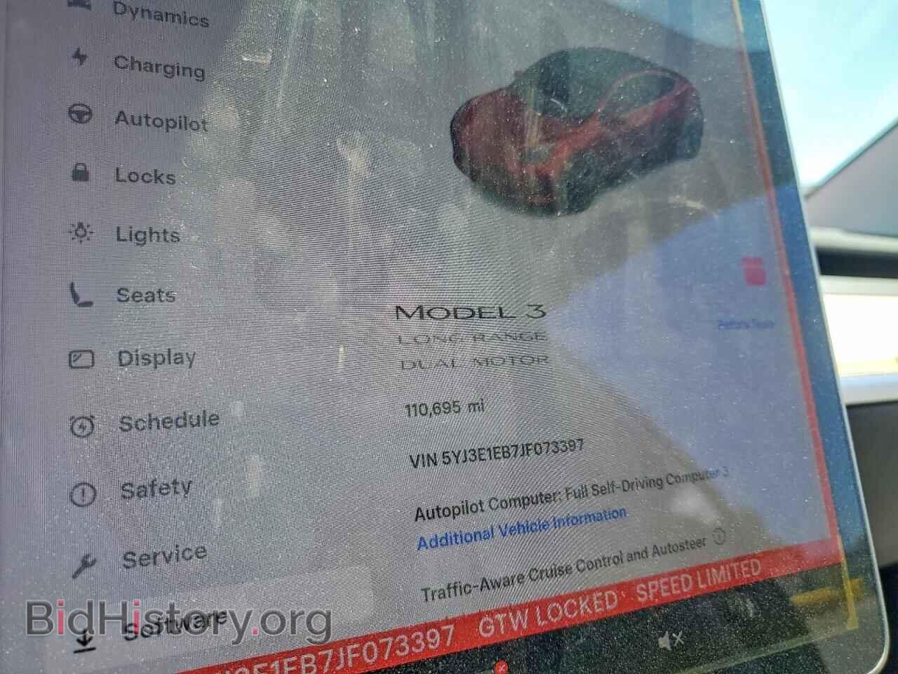 2018 TESLA MODEL 3 - VIN: 5YJ3E1EB7JF073397 - Photo 9