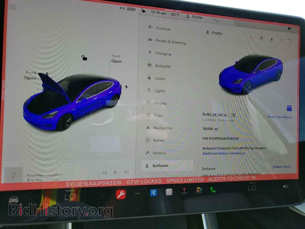 2018 TESLA MODEL 3 - VIN: 5YJ3E1EA8JF043316 - Фото 9