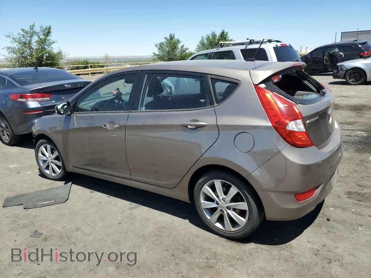 2013 HYUNDAI ACCENT - VIN: KMHCU5AE0DU131125 - Фото 2