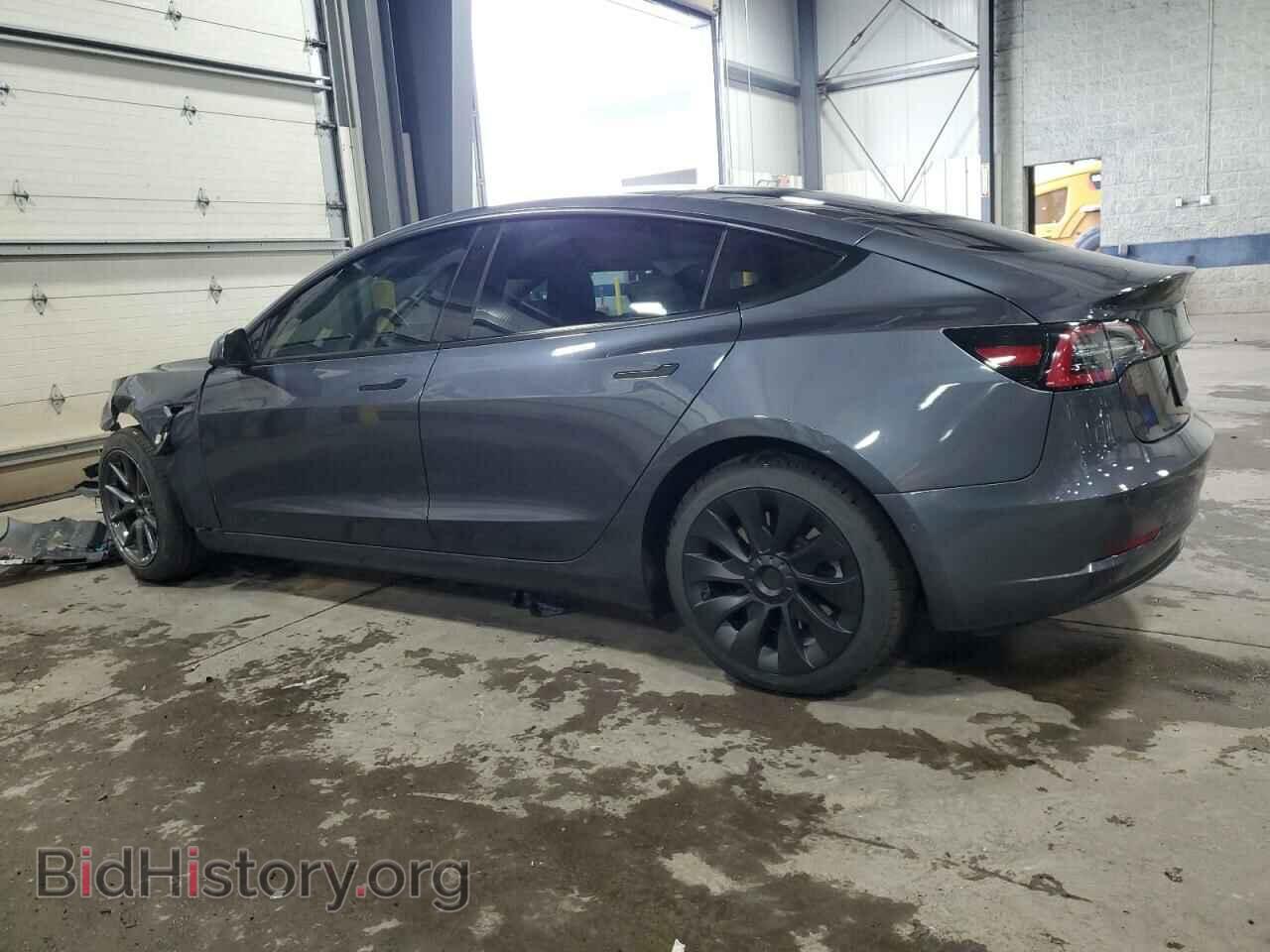 2022 TESLA MODEL 3 - VIN: 5YJ3E1EB7NF127870 - Фото 2