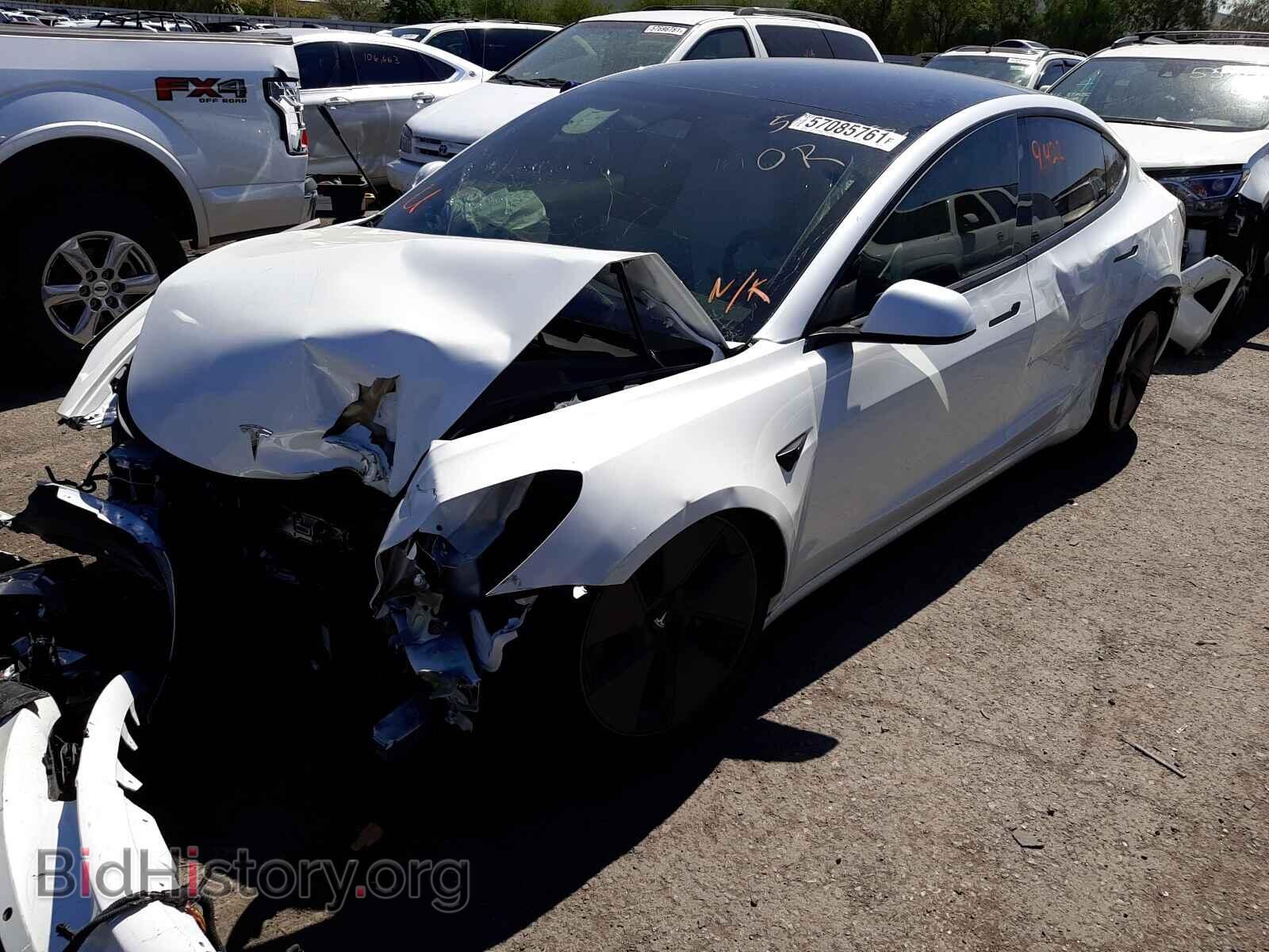 2021 TESLA MODEL 3 - VIN: 5YJ3E1EA4MF994245 - Photo 2