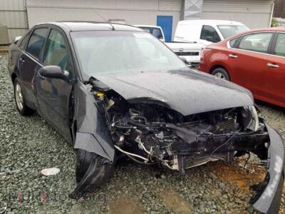 2005 Ford FOCUS Focus ZX4, черный — VIN 1FAFP34N05W219595, Copart