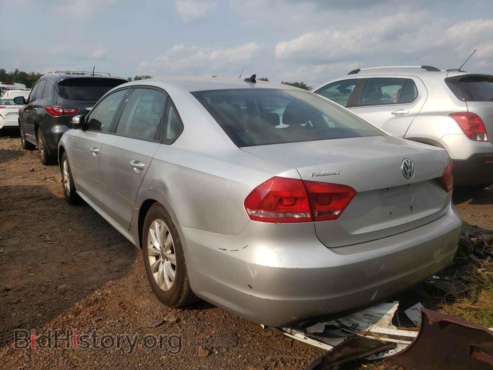 2014 VOLKSWAGEN PASSAT - VIN: 1VWAT7A35EC070352 - Фото 3