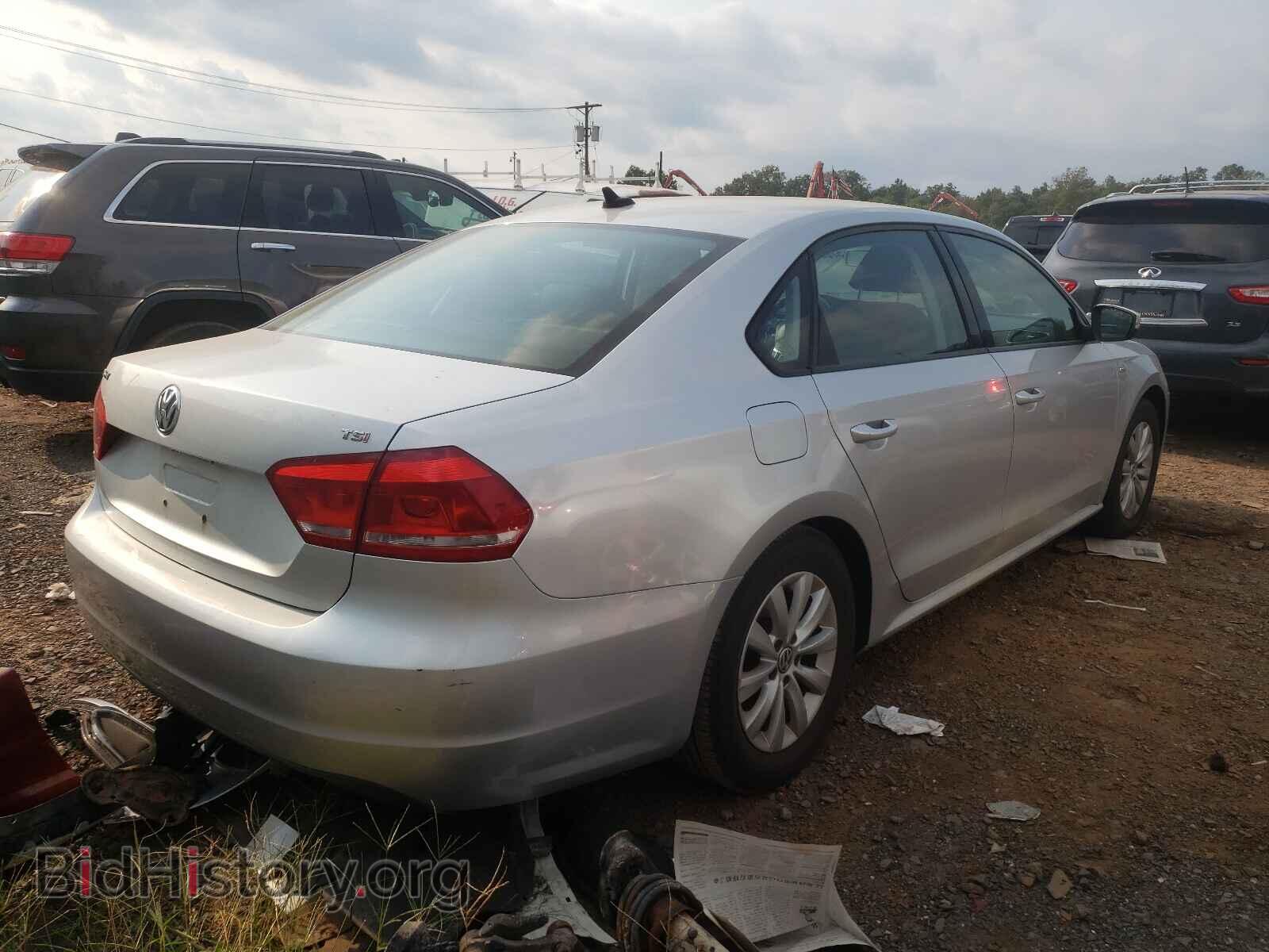 2014 VOLKSWAGEN PASSAT - VIN: 1VWAT7A35EC070352 - Фото 4