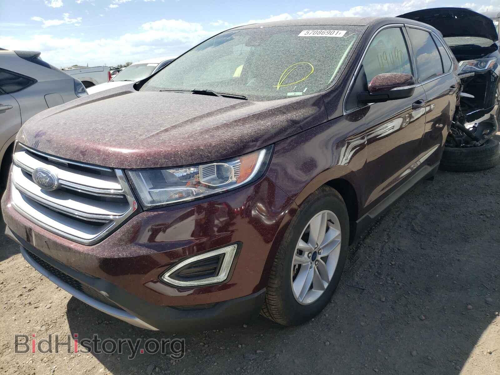 2018 FORD EDGE - VIN: 2FMPK4J96JBC31185 - Фото 2