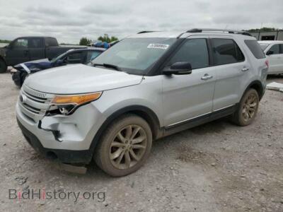 2013 Ford EXPLORER XLT, серебристый — VIN 1FM5K8D81DGB05606, Copart