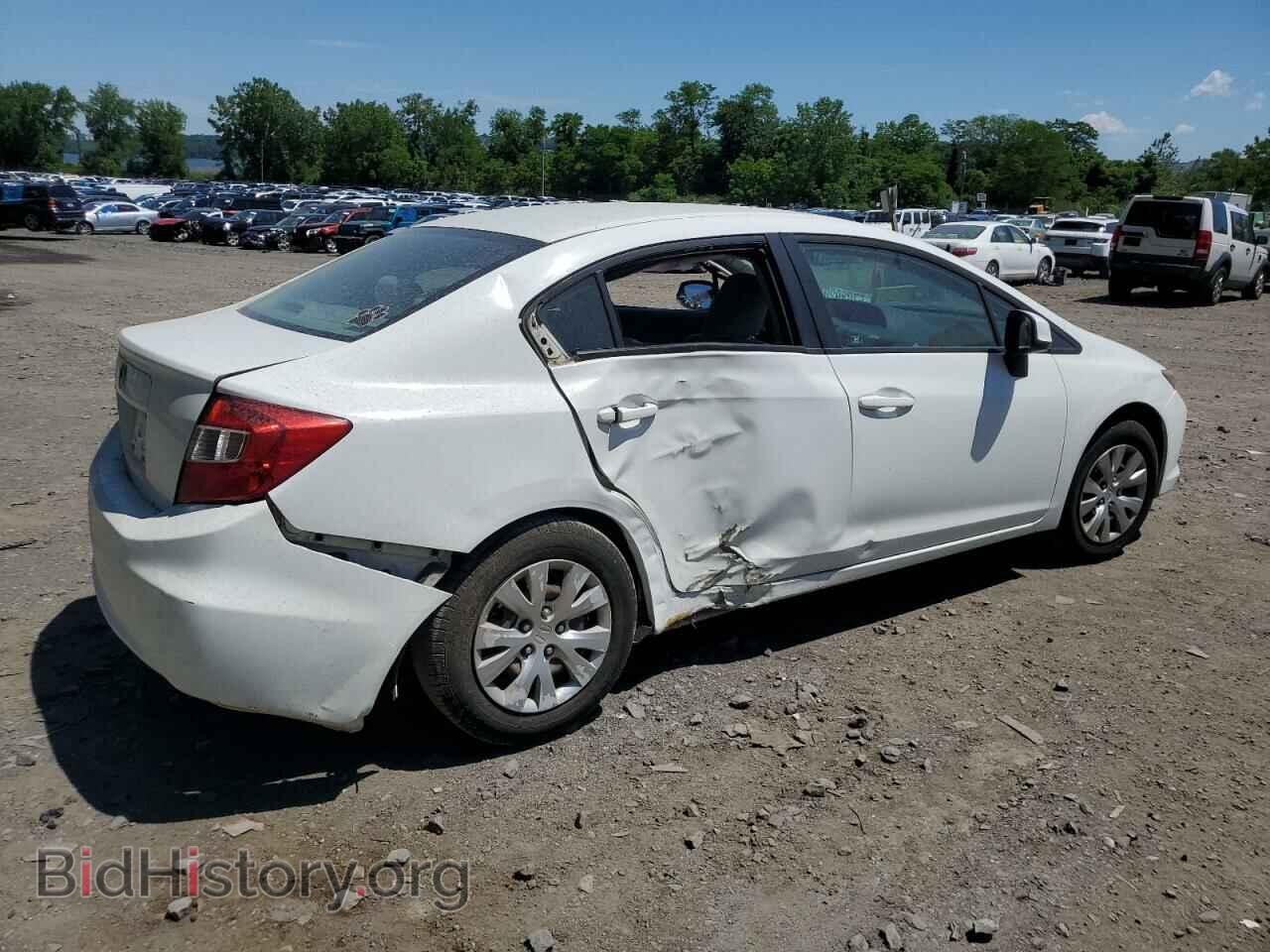 2012 HONDA CIVIC - VIN: 2HGFB2F56CH590757 - Фото 3