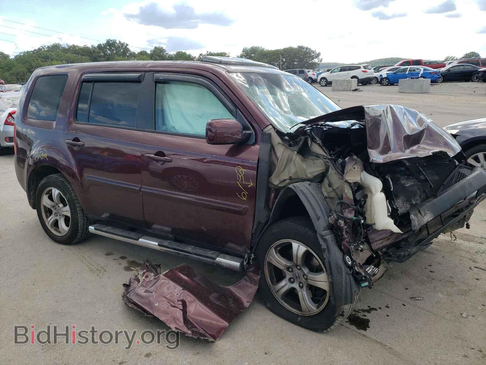 Фотография 5FNYF3H78CB010866 - HONDA PILOT 2012
