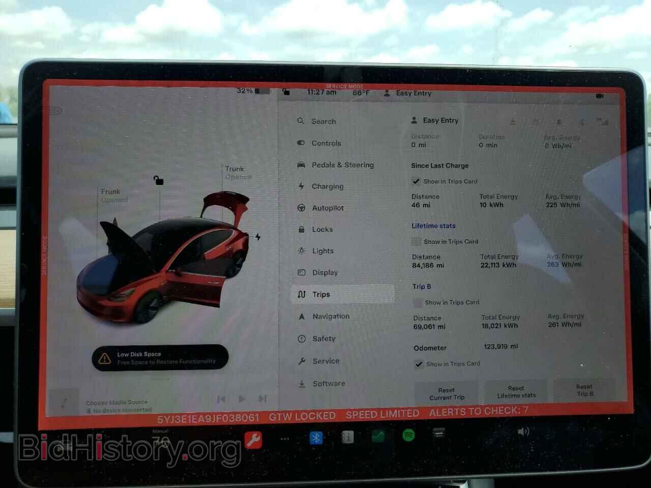 2018 TESLA MODEL 3 - VIN: 5YJ3E1EA9JF038061 - Photo 9