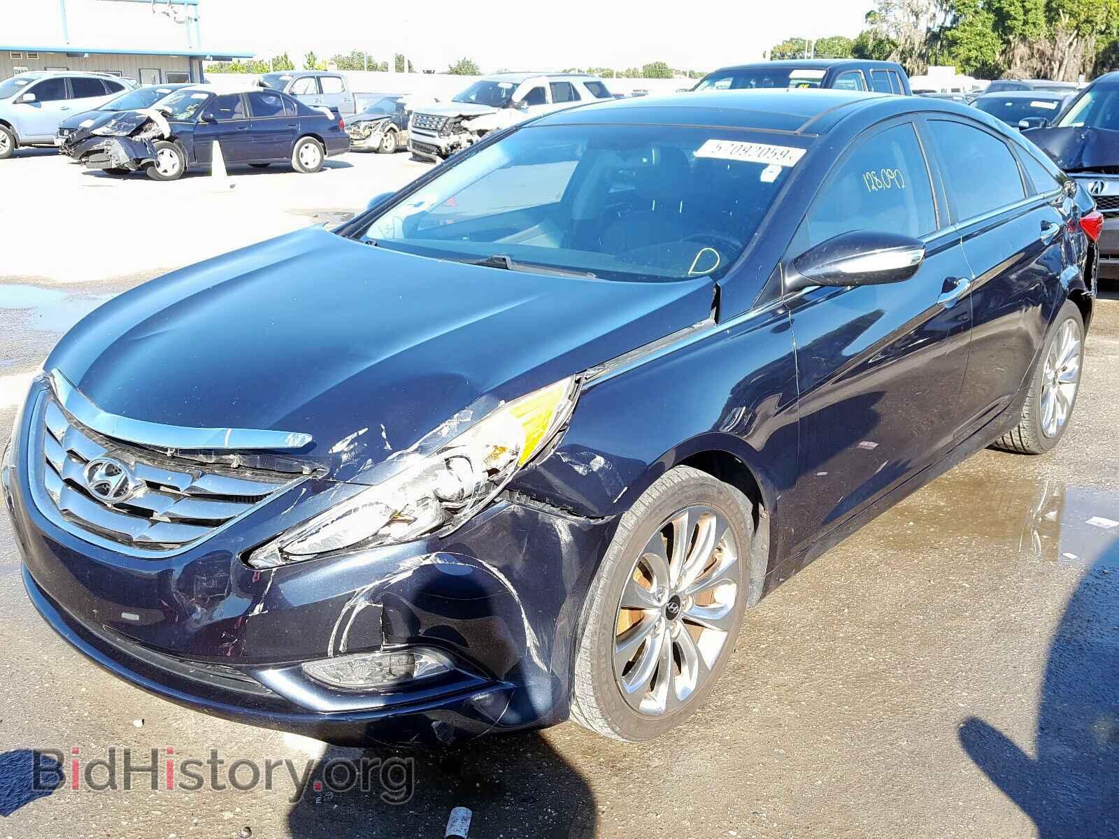 2012 HYUNDAI SONATA - VIN: 5NPEC4AB7CH460185 - Фото 2