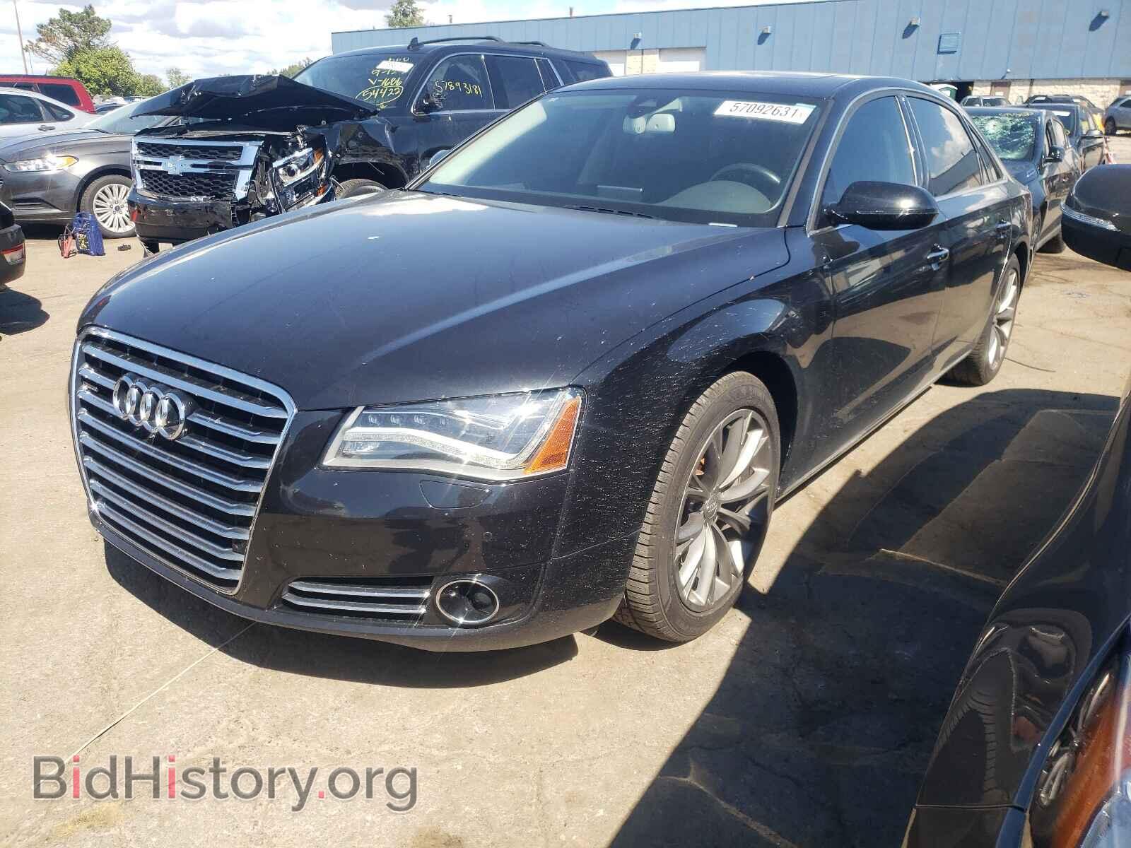 2013 AUDI A8 - VIN: WAURGAFD5DN009091 - Photo 2