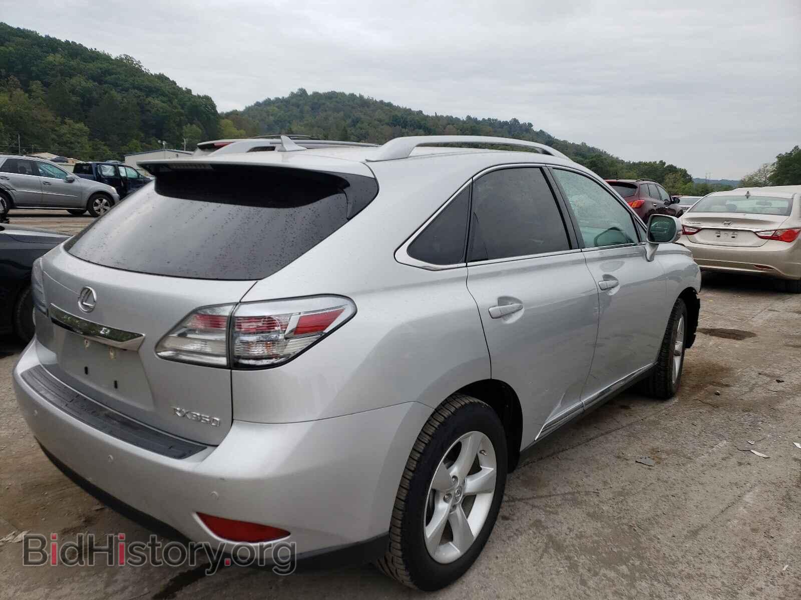 2012 LEXUS RX350 - VIN: 2T2BK1BA6CC138629 - Фото 4