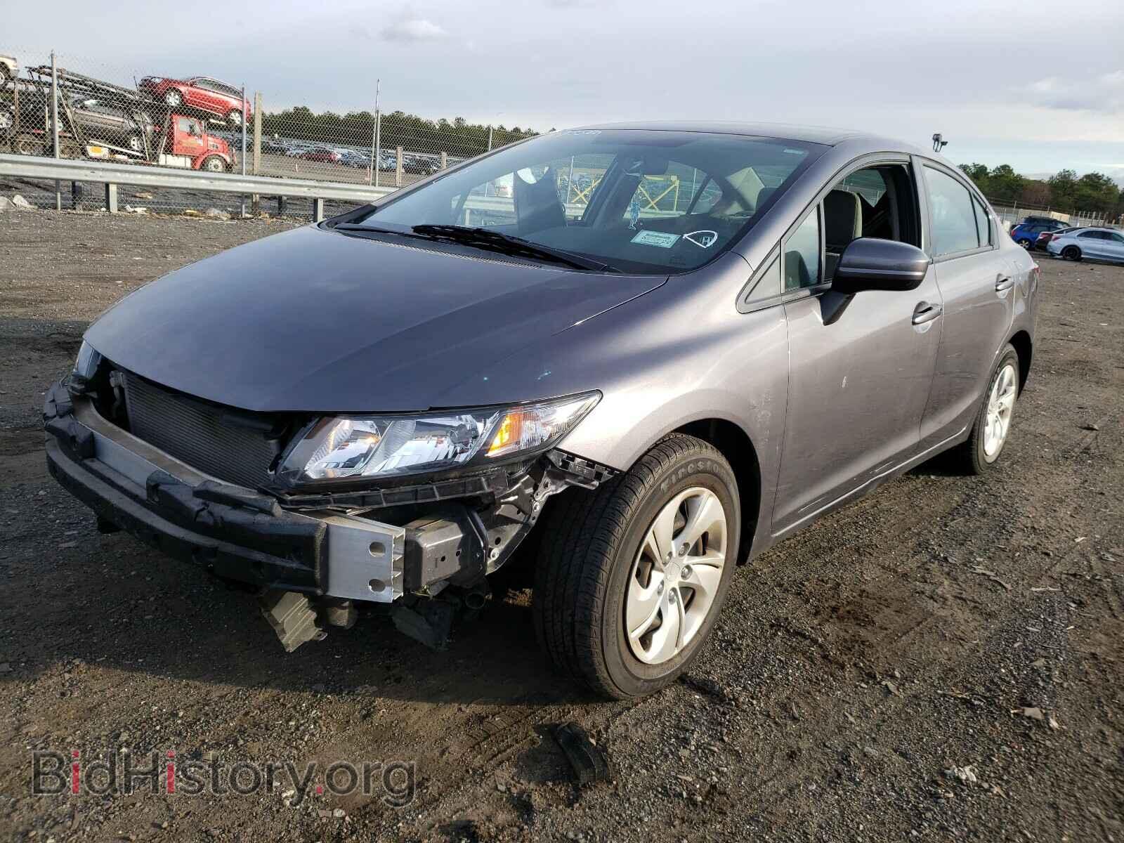 2014 HONDA CIVIC - VIN: 19XFB2F58EE243606 - Фото 2