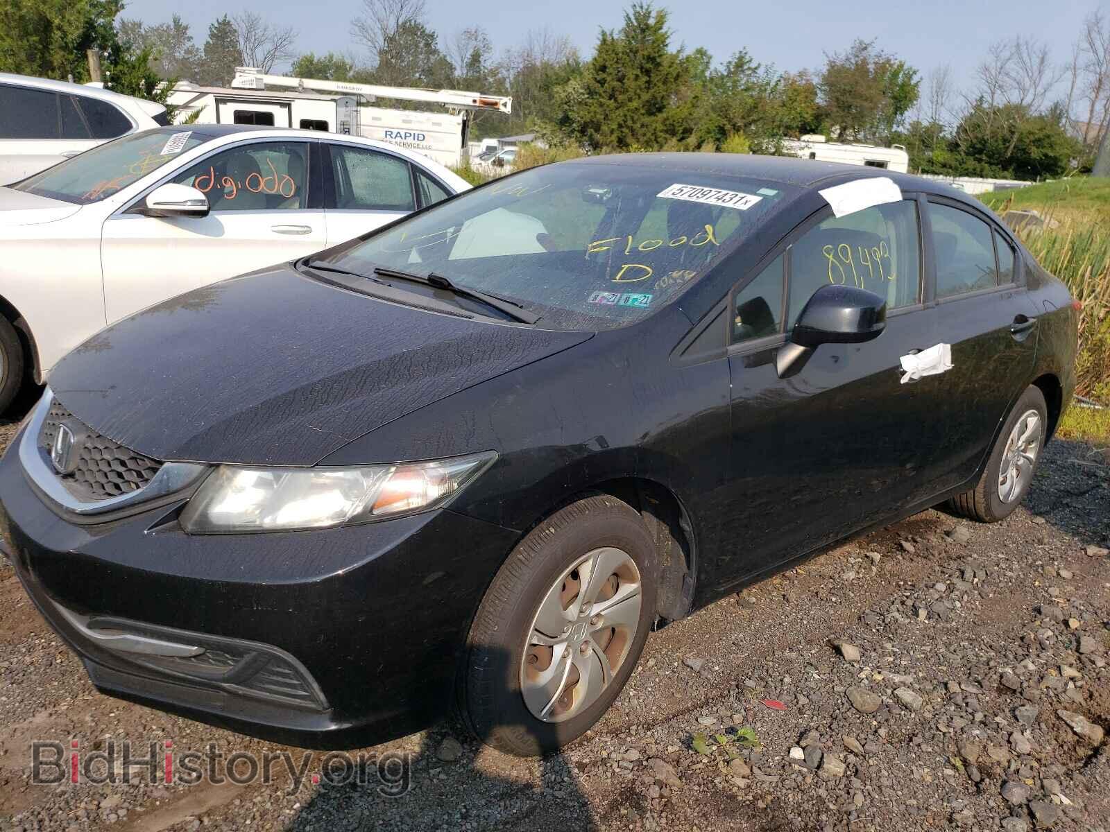 2013 HONDA CIVIC - VIN: 19XFB2F52DE200944 - Фото 2