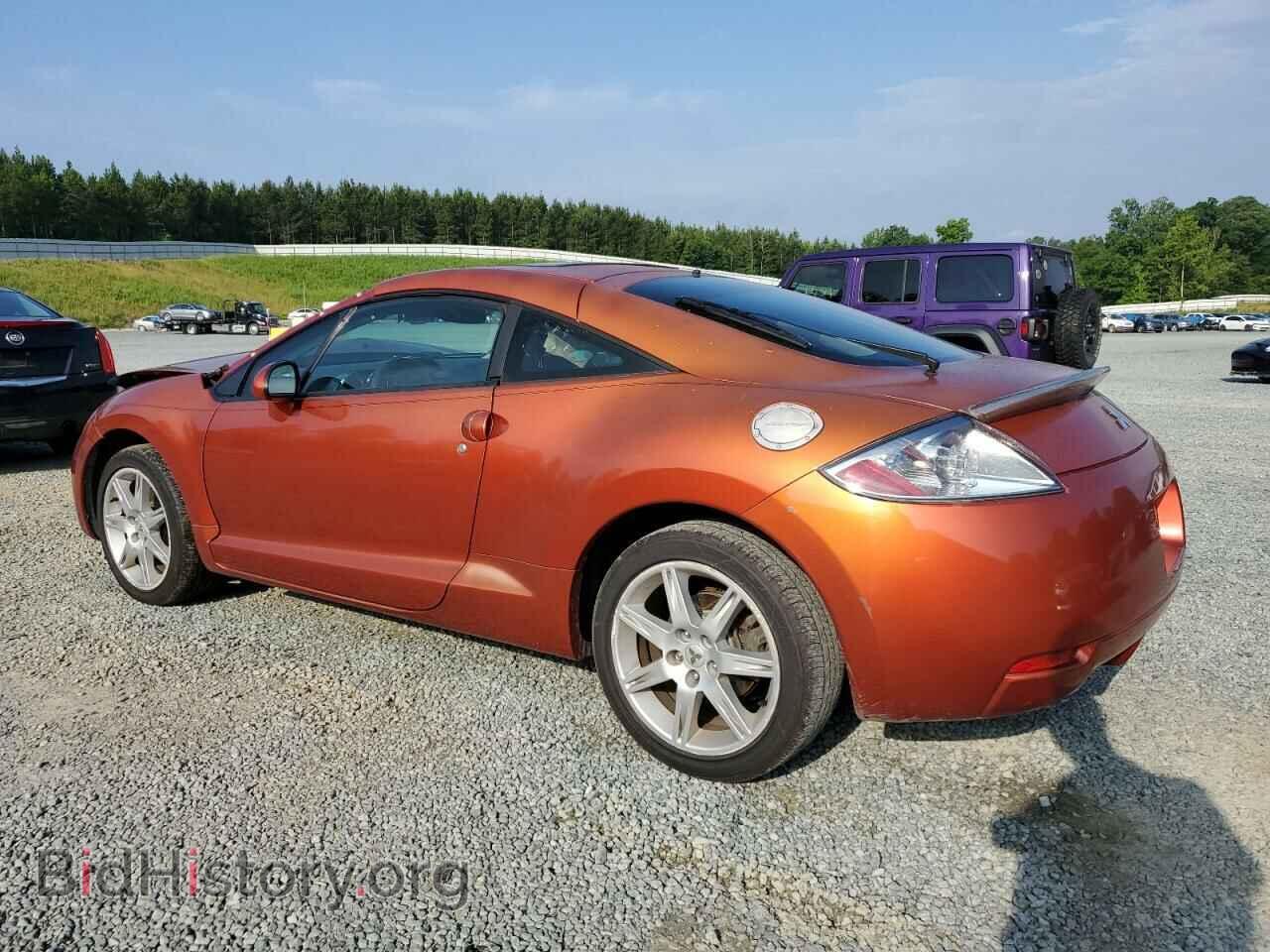 2007 MITSUBISHI ECLIPSE - VIN: 4A3AK34T27E014822 - Фото 2