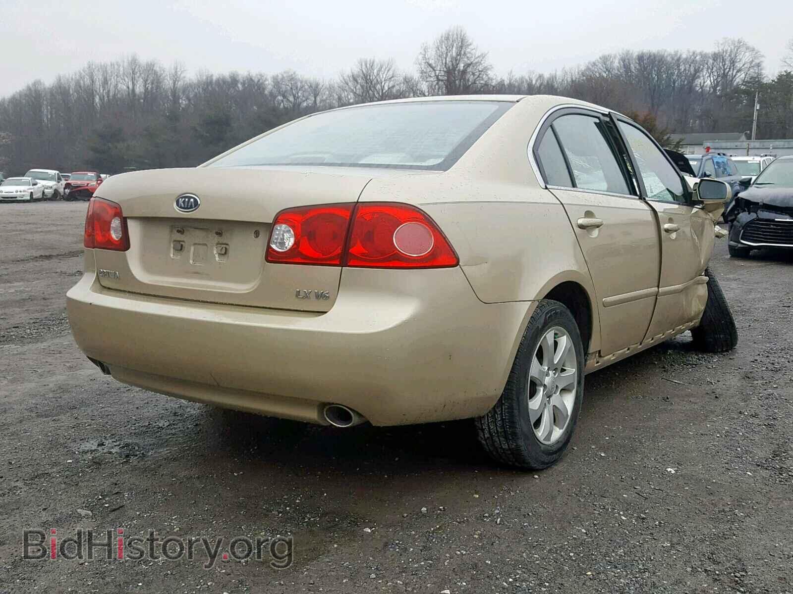 2008 KIA OPTIMA - VIN: KNAGE124785219829 - Фото 4