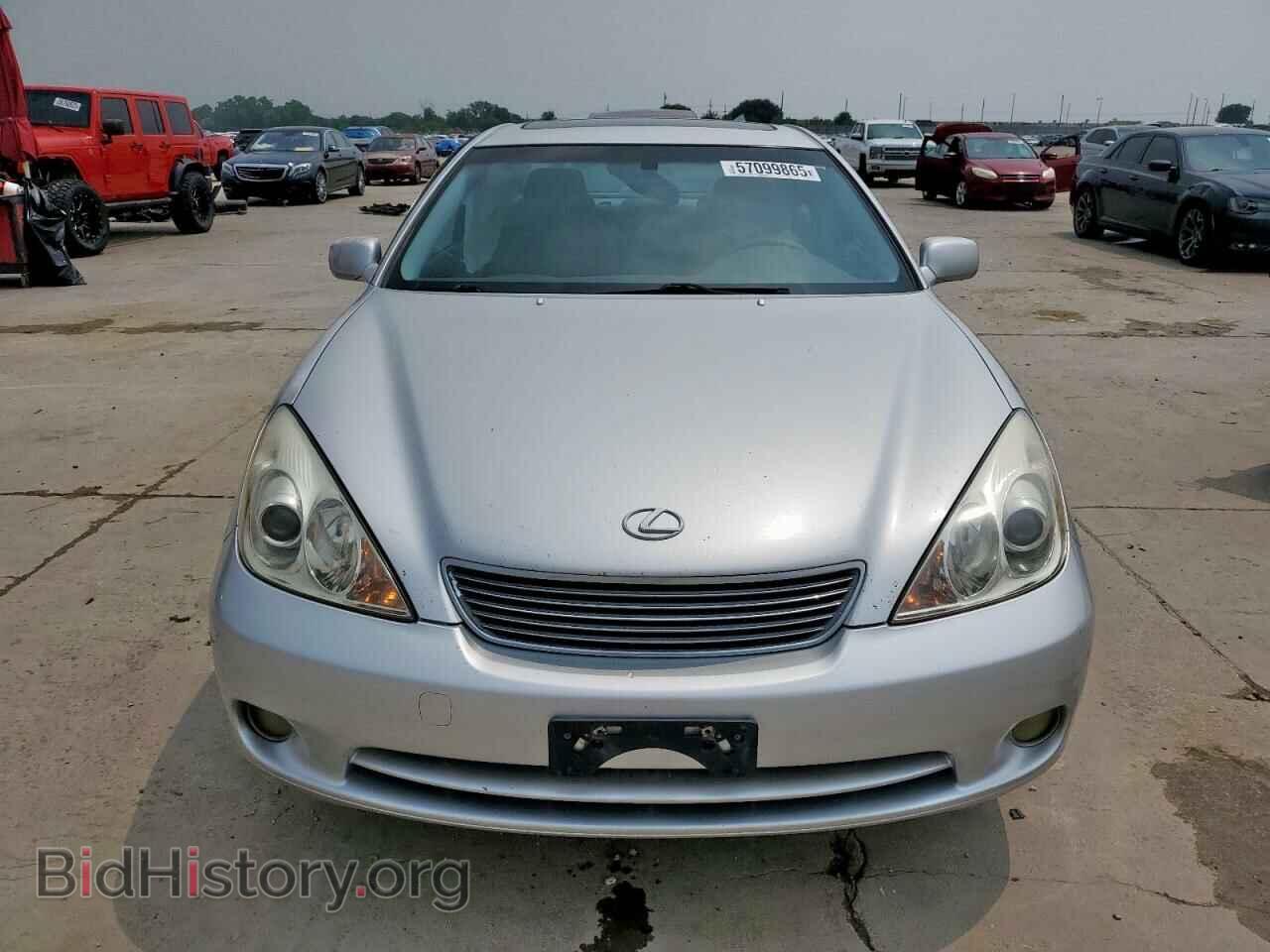 2005 LEXUS ES330 - VIN: JTHBA30G755104532 - Фото 5