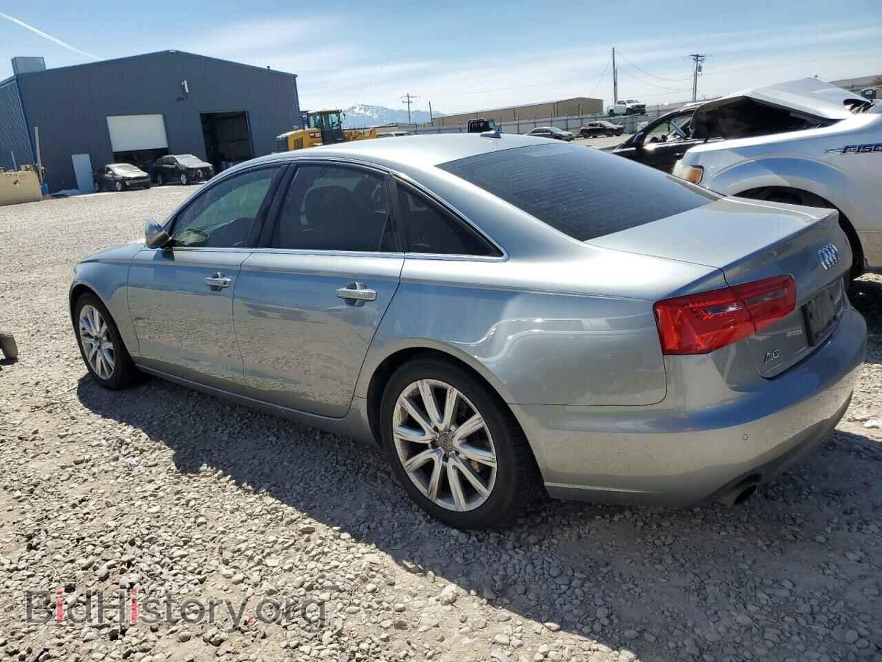 2013 AUDI A6 - VIN: WAUGFAFC5DN039578 - Фото 2