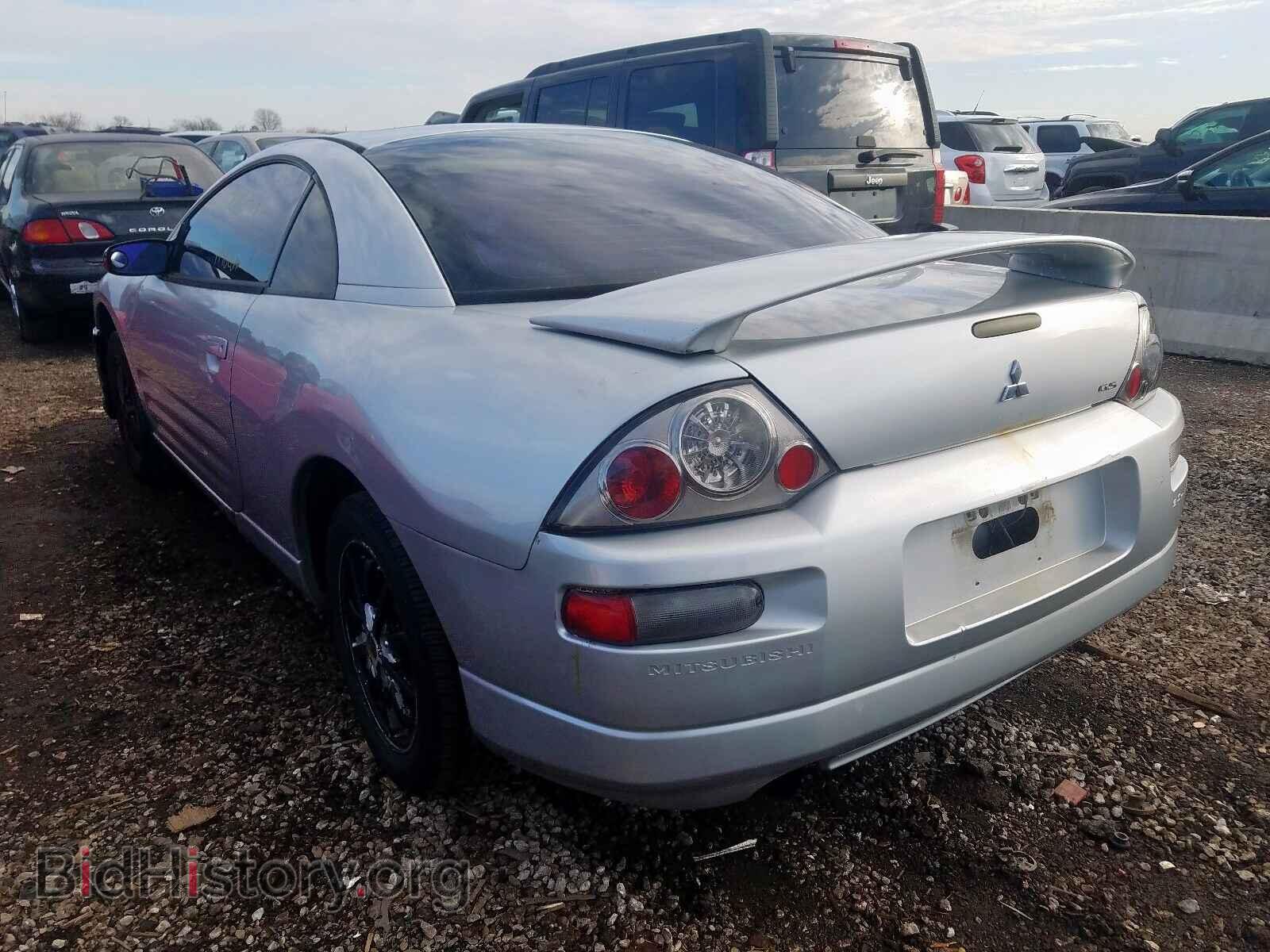 2002 MITSUBISHI ECLIPSE - VIN: 4A3AC44G22E060763 - Фото 3