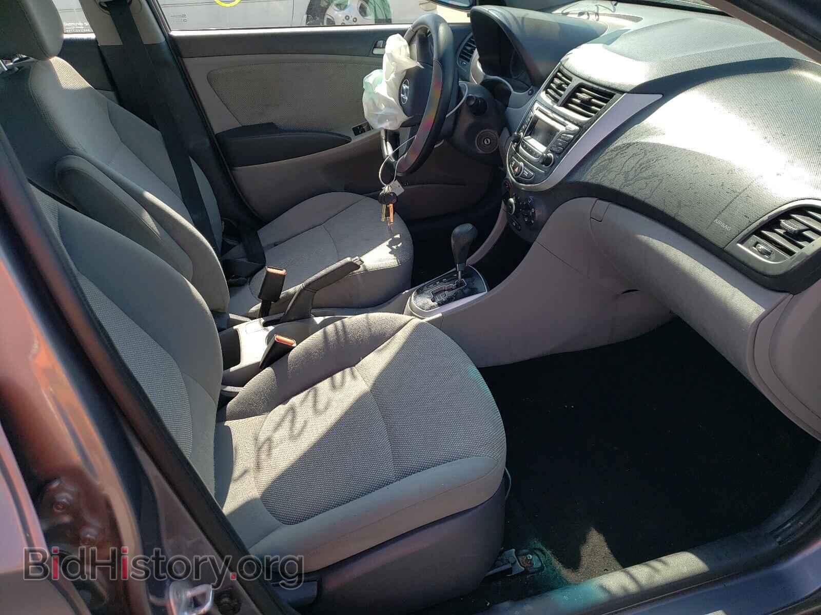 2014 HYUNDAI ACCENT - VIN: KMHCT4AE1EU587164 - Фото 5