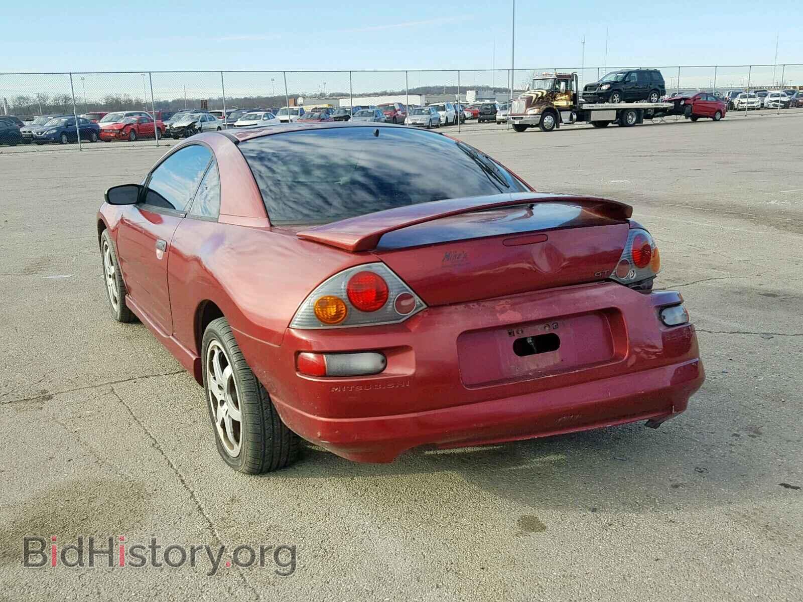 2001 MITSUBISHI ECLIPSE - VIN: 4A3AC54H51E034140 - Фото 3