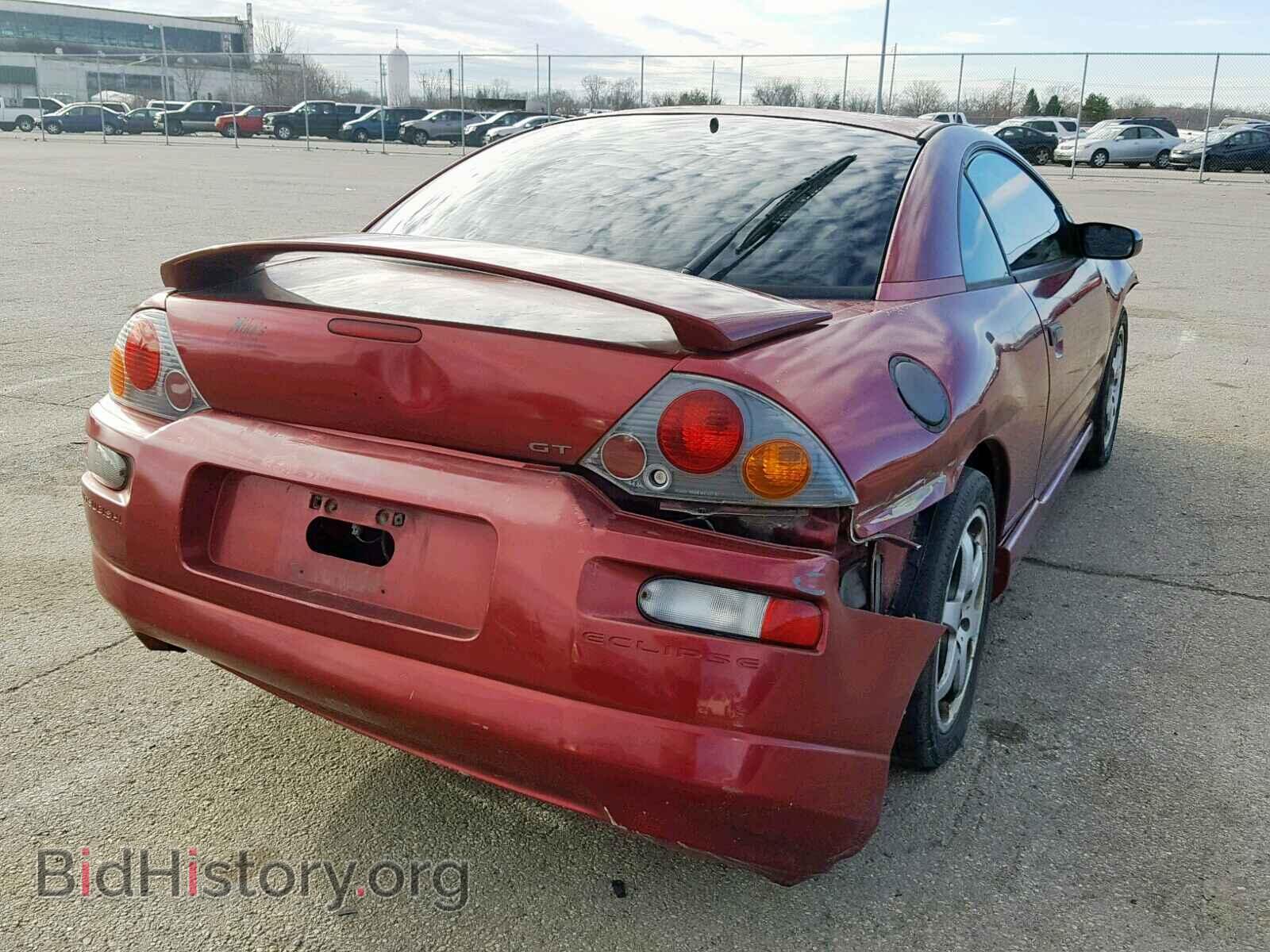 2001 MITSUBISHI ECLIPSE - VIN: 4A3AC54H51E034140 - Фото 4