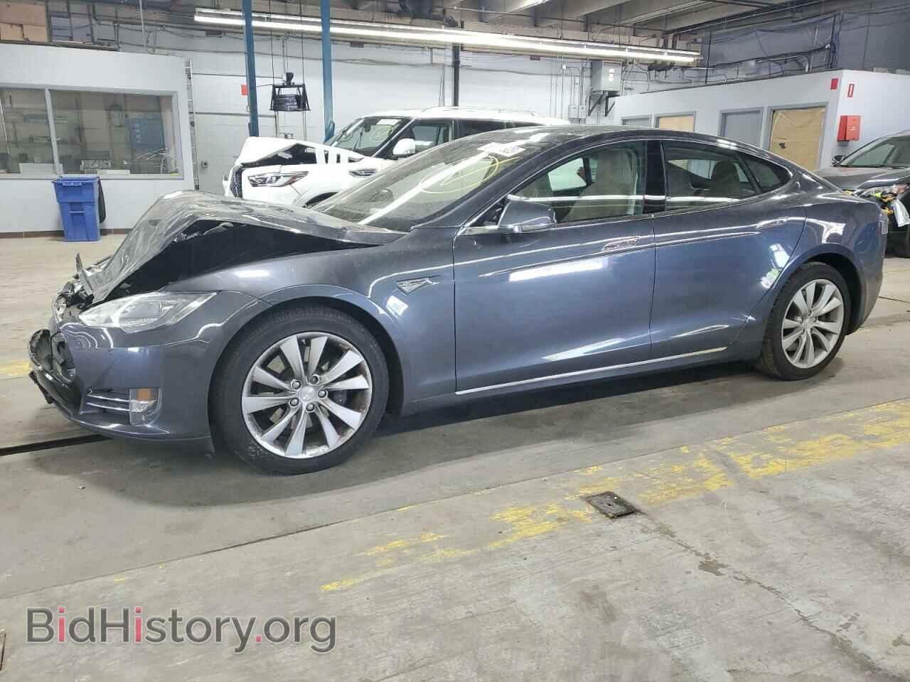Photo 5YJSA1V21FF100253 - TESLA MODEL S 2015