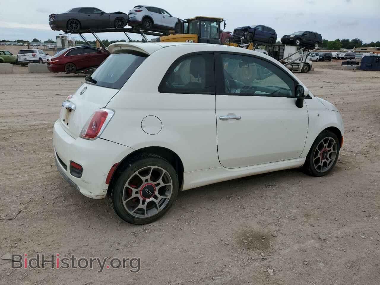 2013 FIAT 500 - VIN: 3C3CFFBR1DT633243 - Фото 3