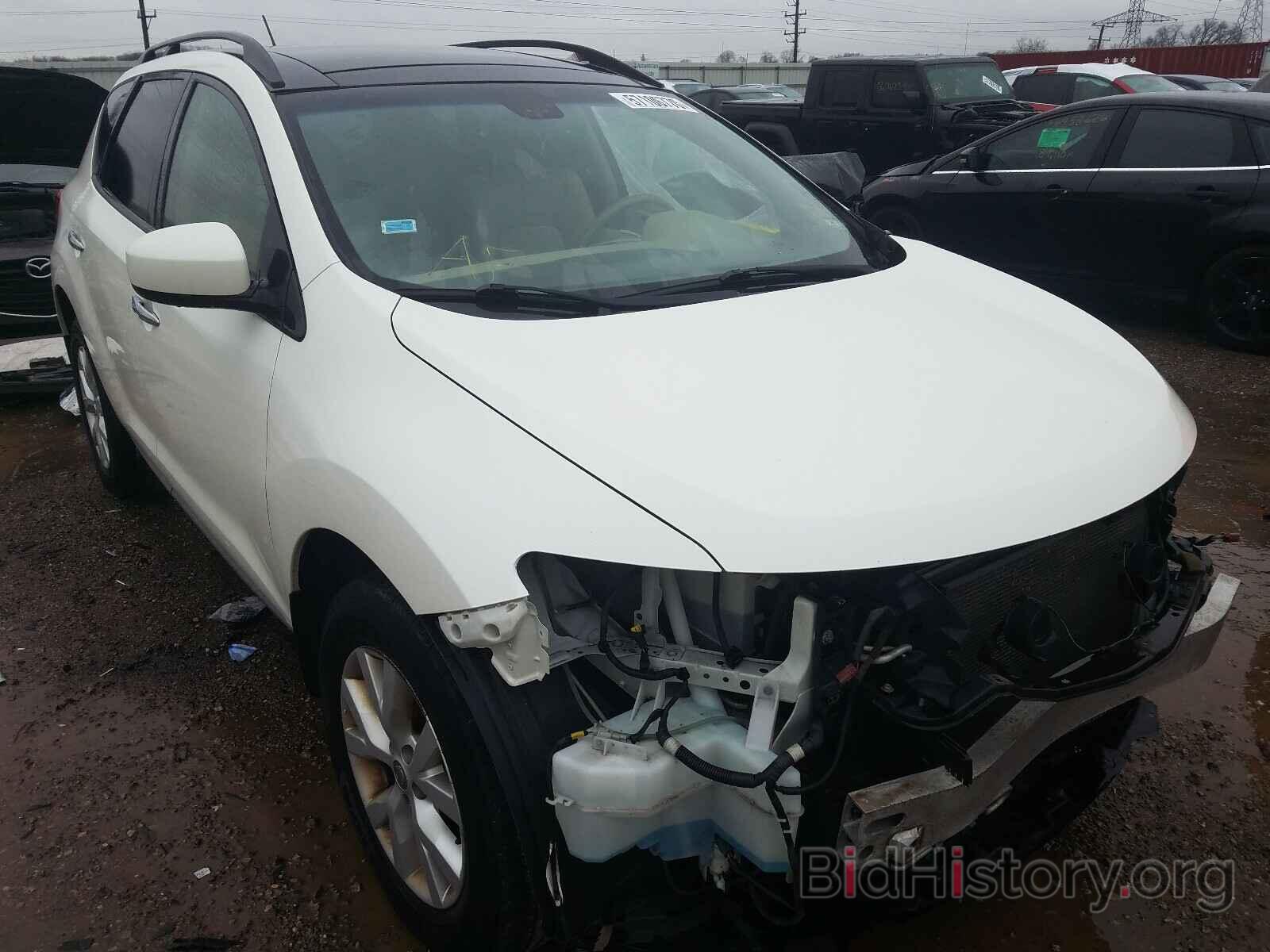 Photo JN8AZ1MW3CW217823 - NISSAN MURANO 2012