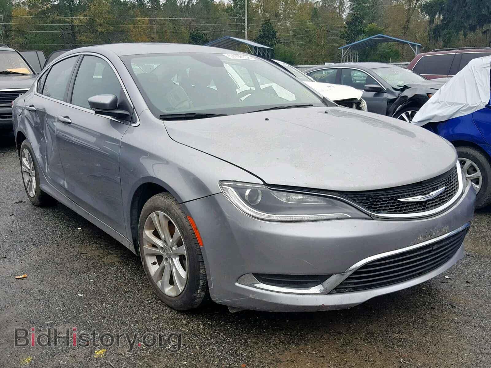 Фотография 1C3CCCAB5GN112347 - CHRYSLER 200 2016