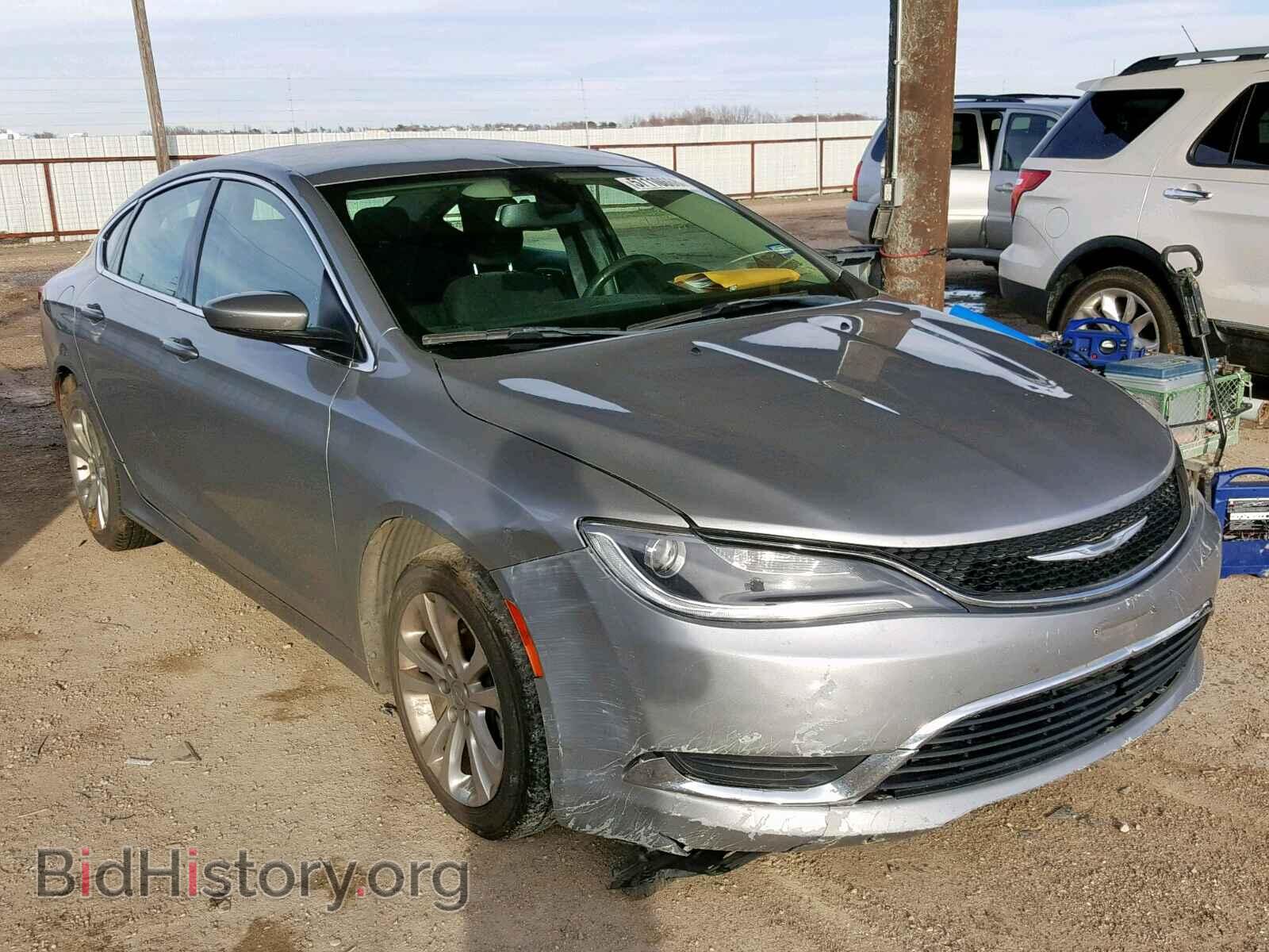 Photo 1C3CCCABXFN635524 - CHRYSLER 200 2015