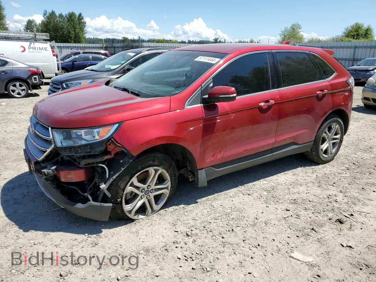 Photo 2FMTK4K97FBB56209 - FORD EDGE 2015