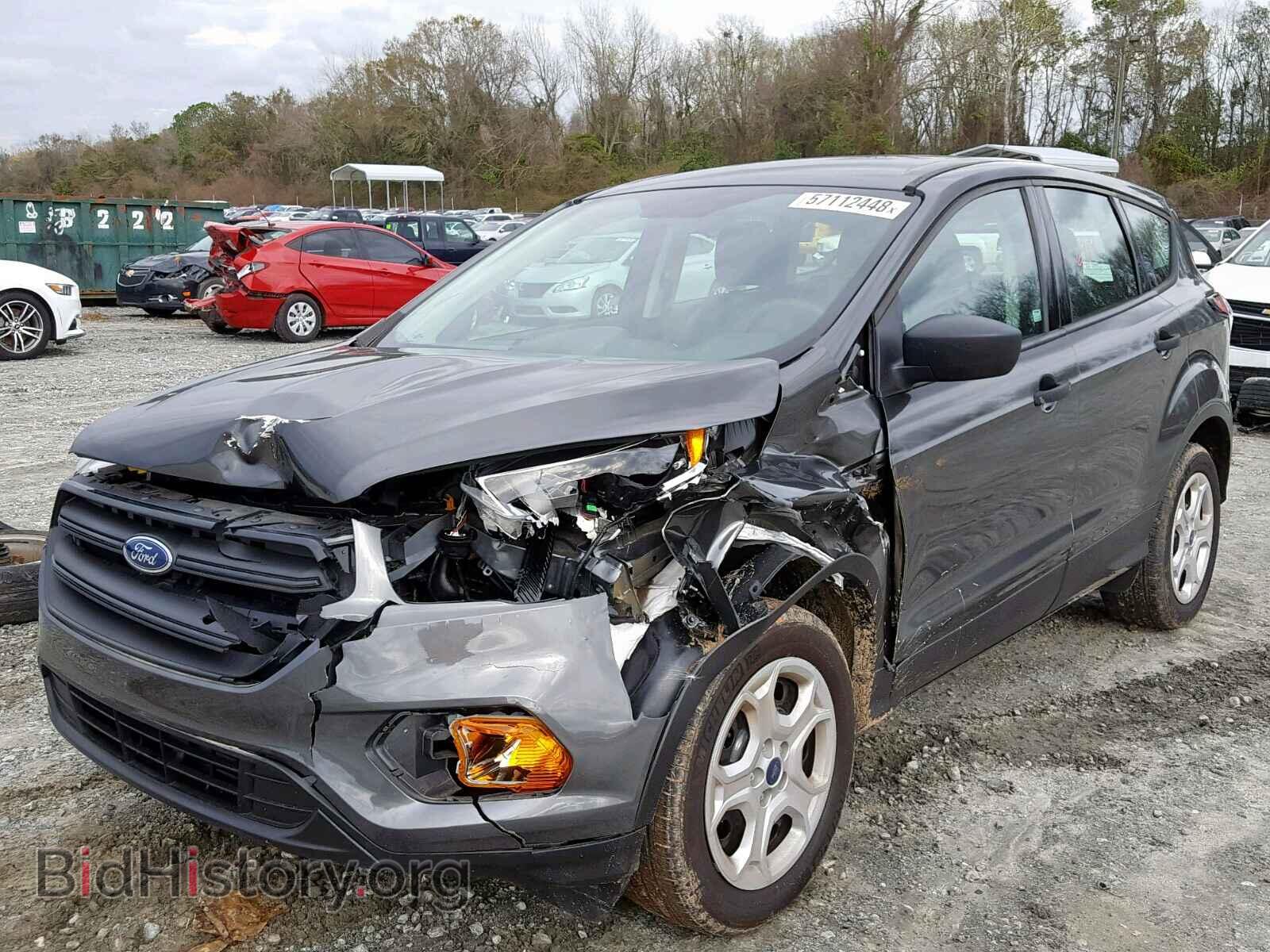 2017 FORD ESCAPE S - VIN: 1FMCU0F76HUB85550 - Фото 2