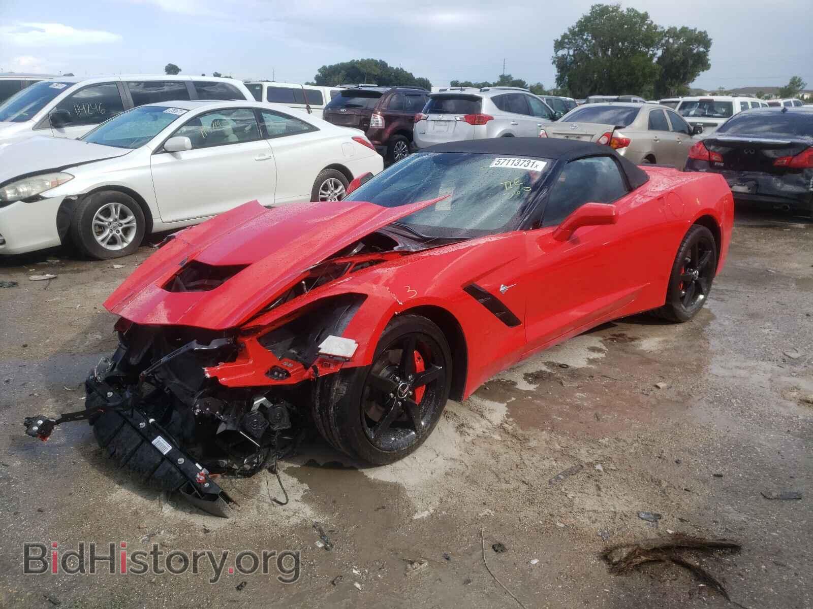 2015 CHEVROLET CORVETTE - VIN: 1G1YA3D71F5109287 - Фото 2