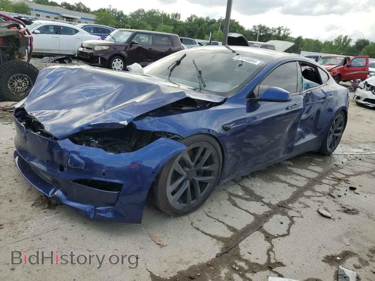Photo 5YJSA1E68MF431279 - TESLA MODEL S 2021