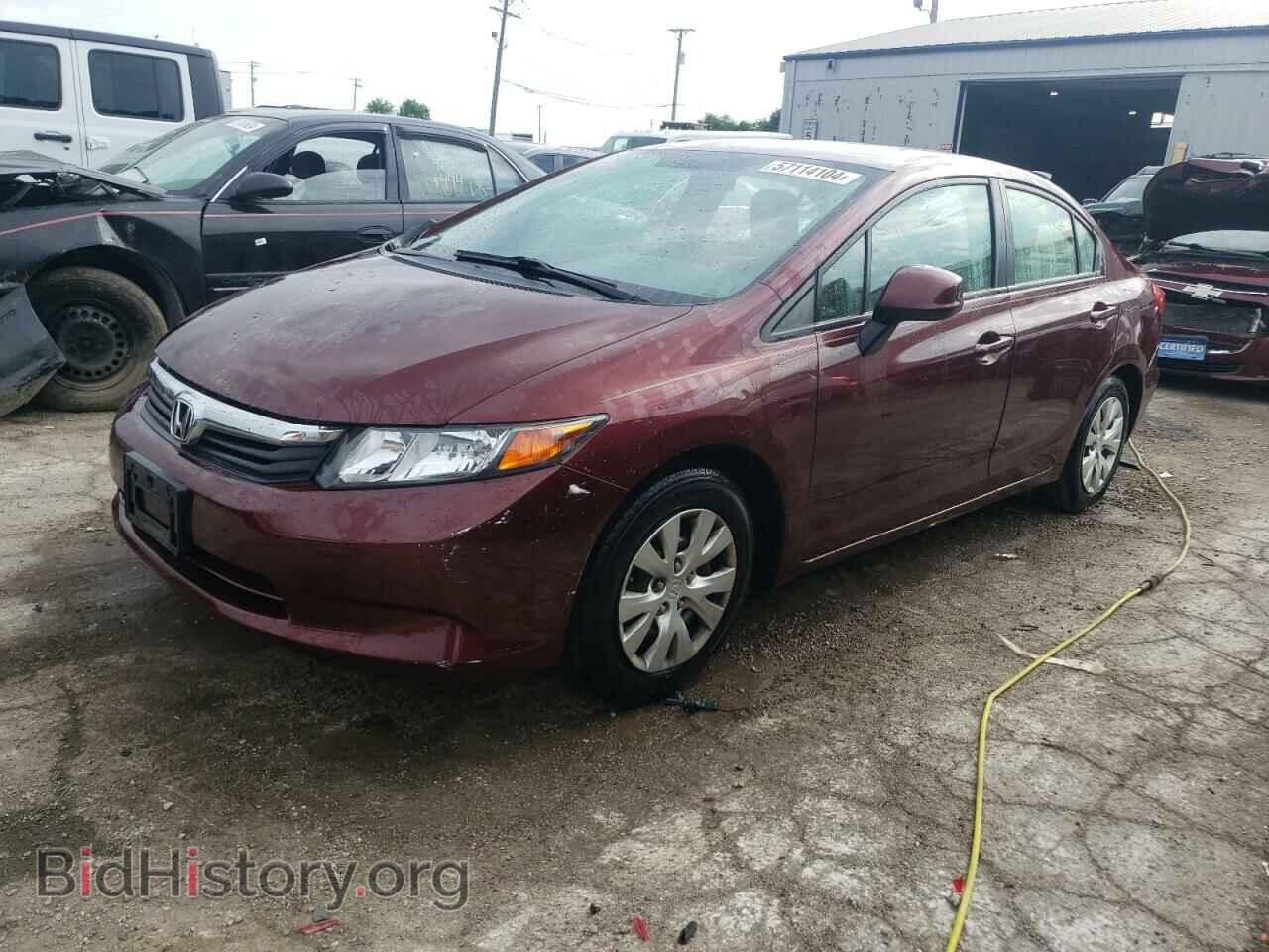 Фотография 2HGFB2F52CH554757 - HONDA CIVIC 2012