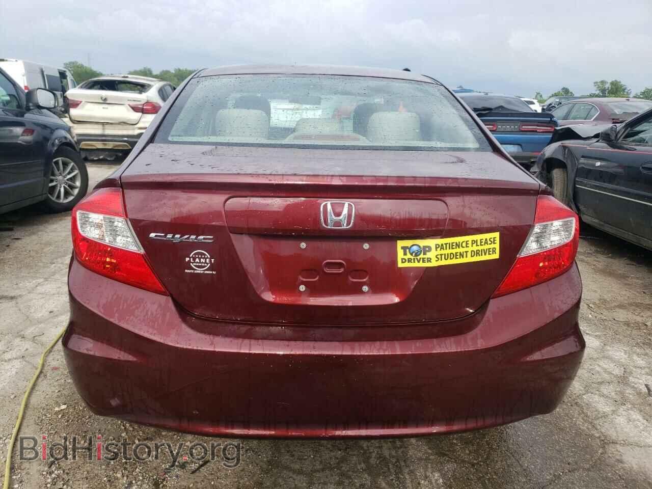 2012 HONDA CIVIC - VIN: 2HGFB2F52CH554757 - Фото 6