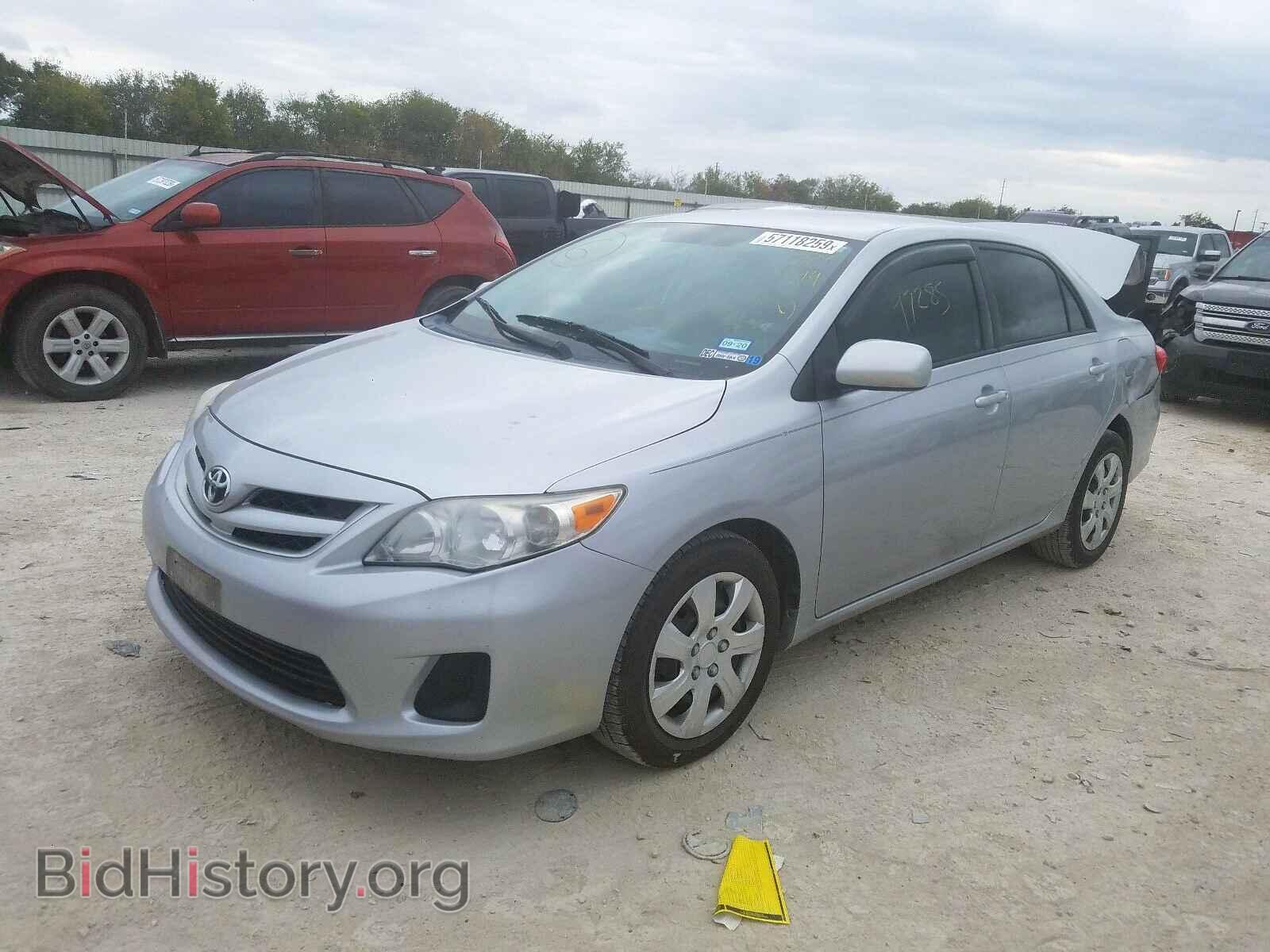 2012 TOYOTA COROLLA BA - VIN: 2T1BU4EE4CC822349 - Фото 2