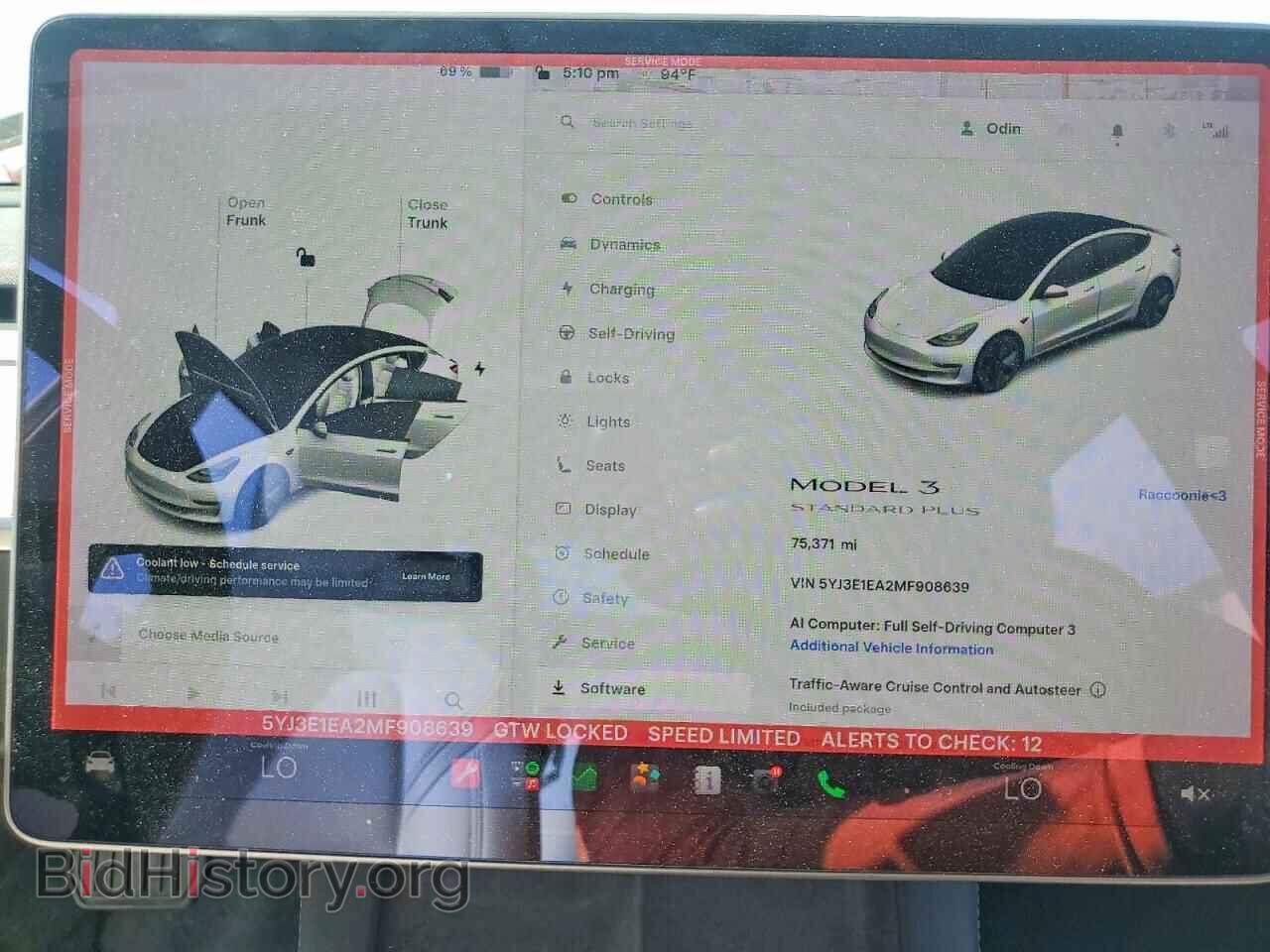 2021 TESLA MODEL 3 - VIN: 5YJ3E1EA2MF908639 - Photo 9