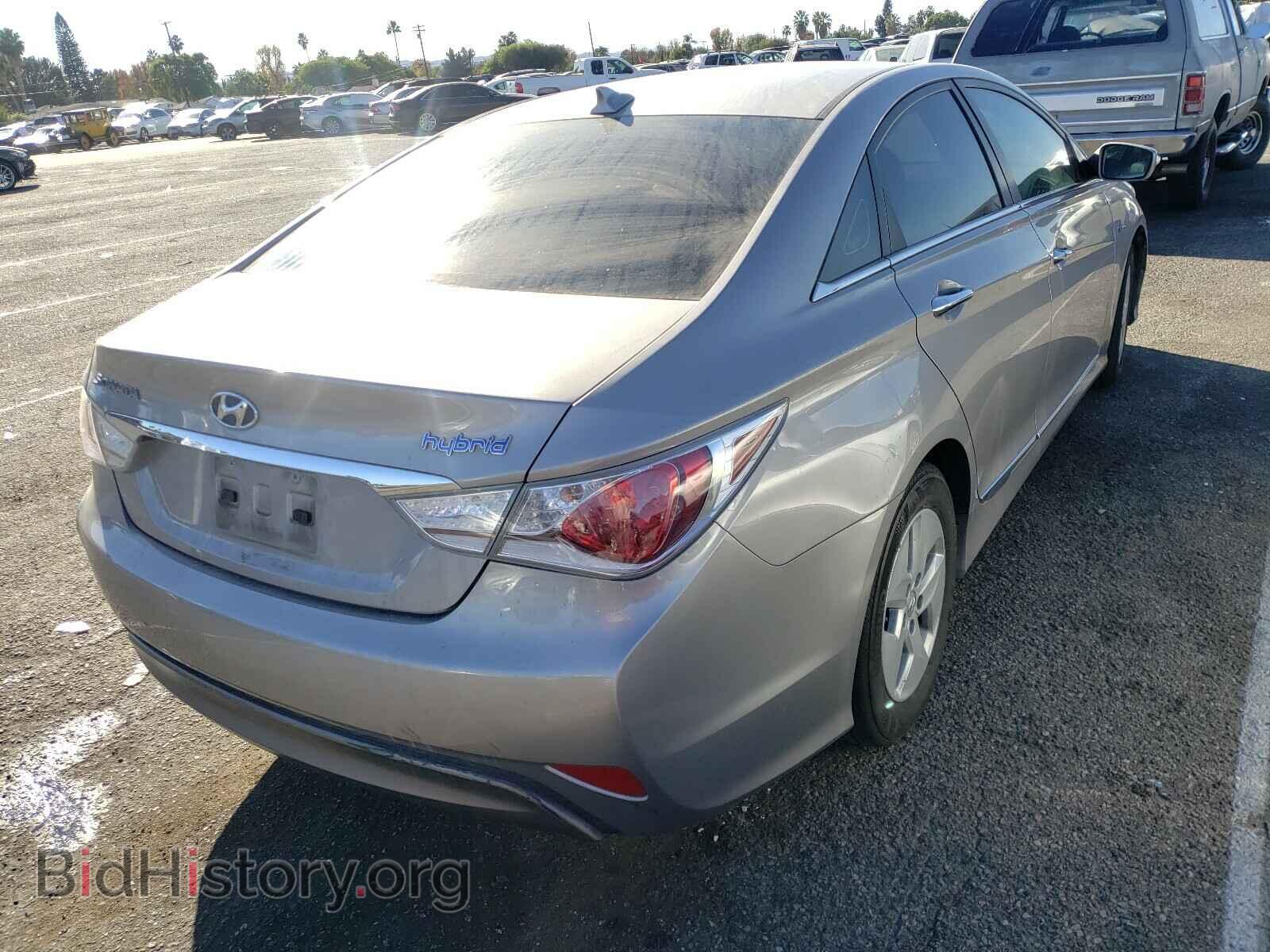 2012 HYUNDAI SONATA - VIN: KMHEC4A43CA056787 - Фото 4