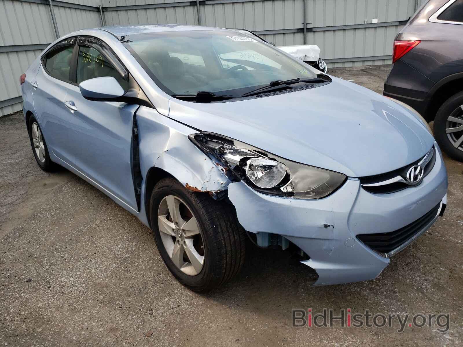 Photo KMHDH4AE0BU091953 - HYUNDAI ELANTRA 2011