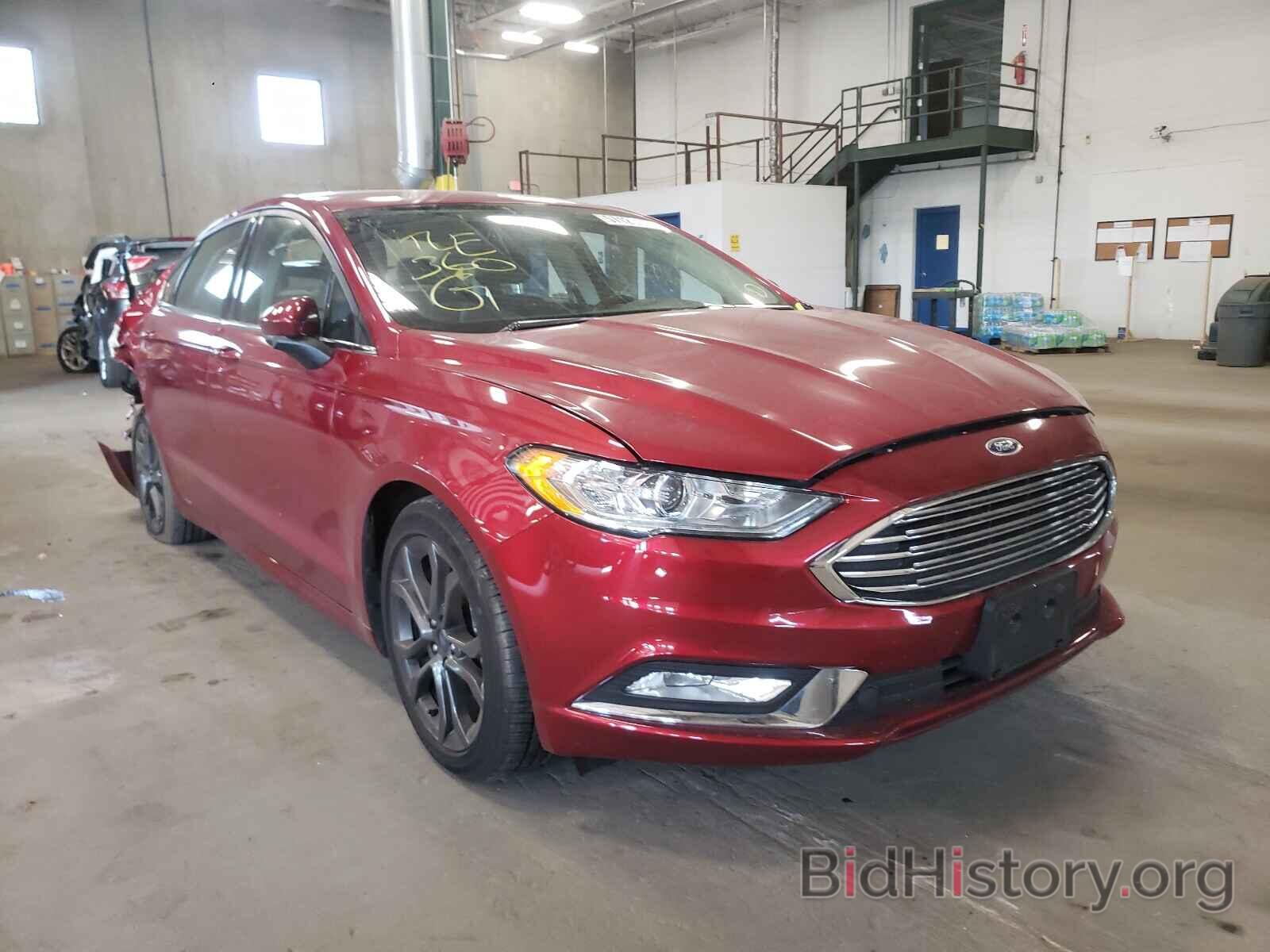 Photo 3FA6P0HDXJR186800 - FORD FUSION 2018