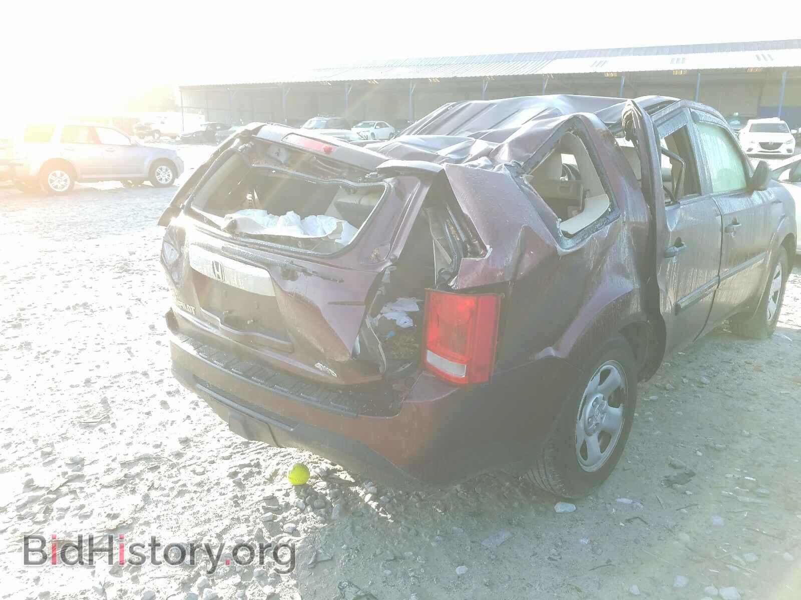 2012 HONDA PILOT - VIN: 5FNYF4H29CB068379 - Фото 4
