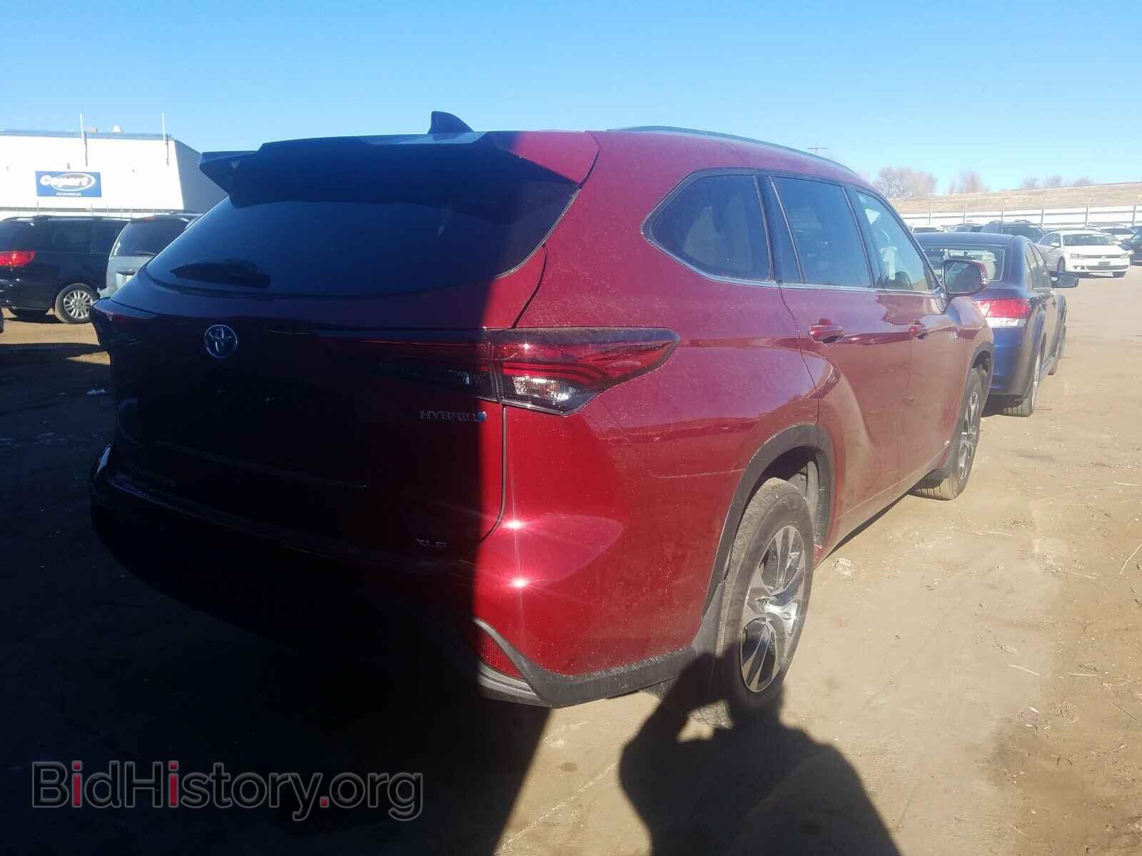 2021 TOYOTA HIGHLANDER - VIN: 5TDGBRCH0MS515534 - Фото 4