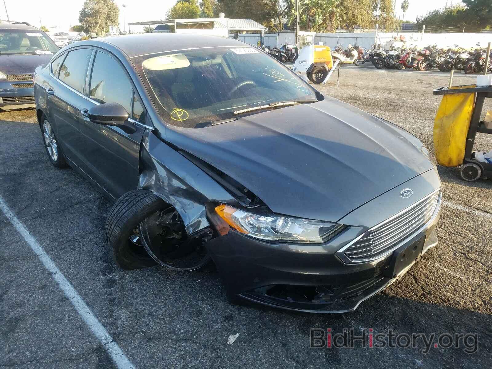 Photo 3FA6P0HD3HR343240 - FORD FUSION 2017