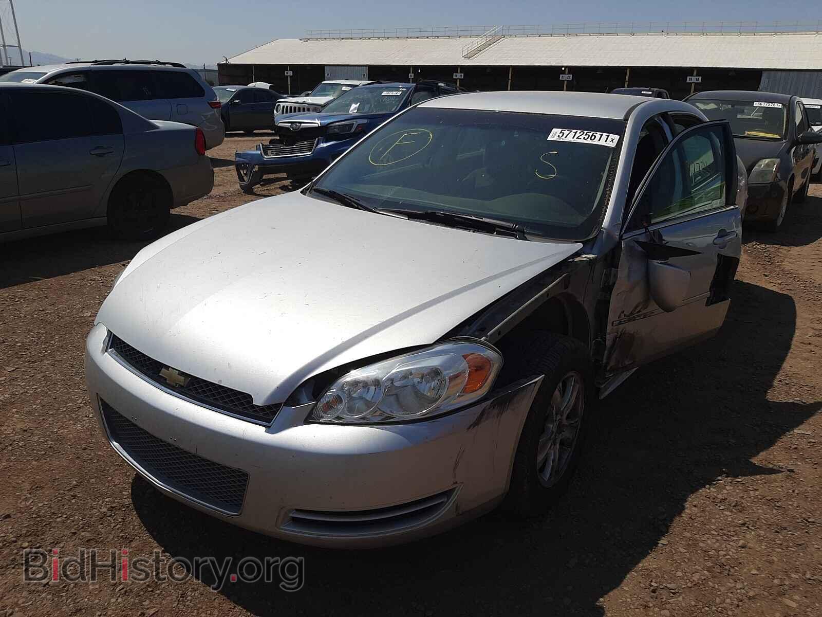 2014 CHEVROLET IMPALA - VIN: 2G1WA5E30E1171830 - Фото 2