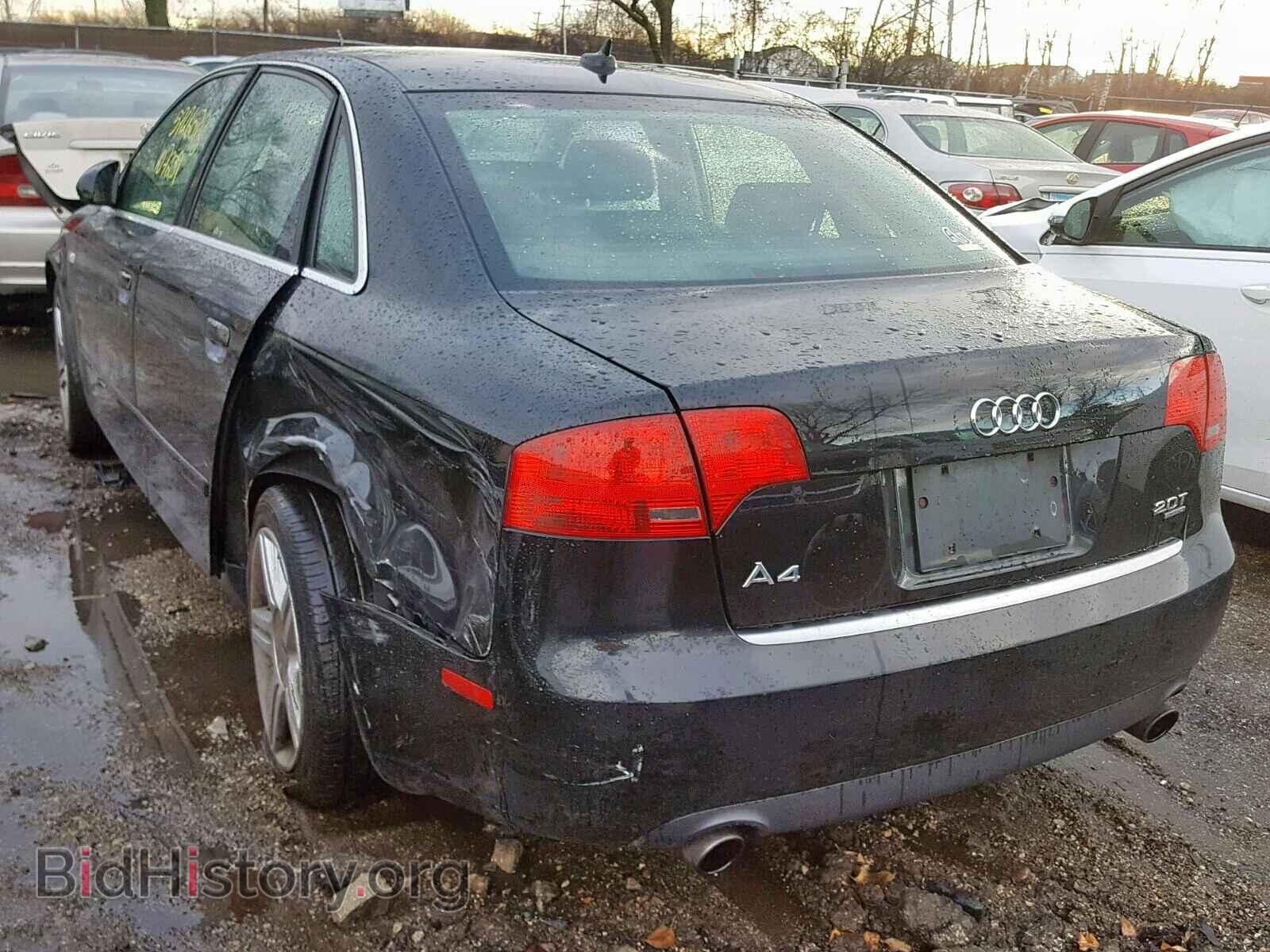 2007 AUDI A4 - VIN: WAUDF78E47A033562 - Фото 3