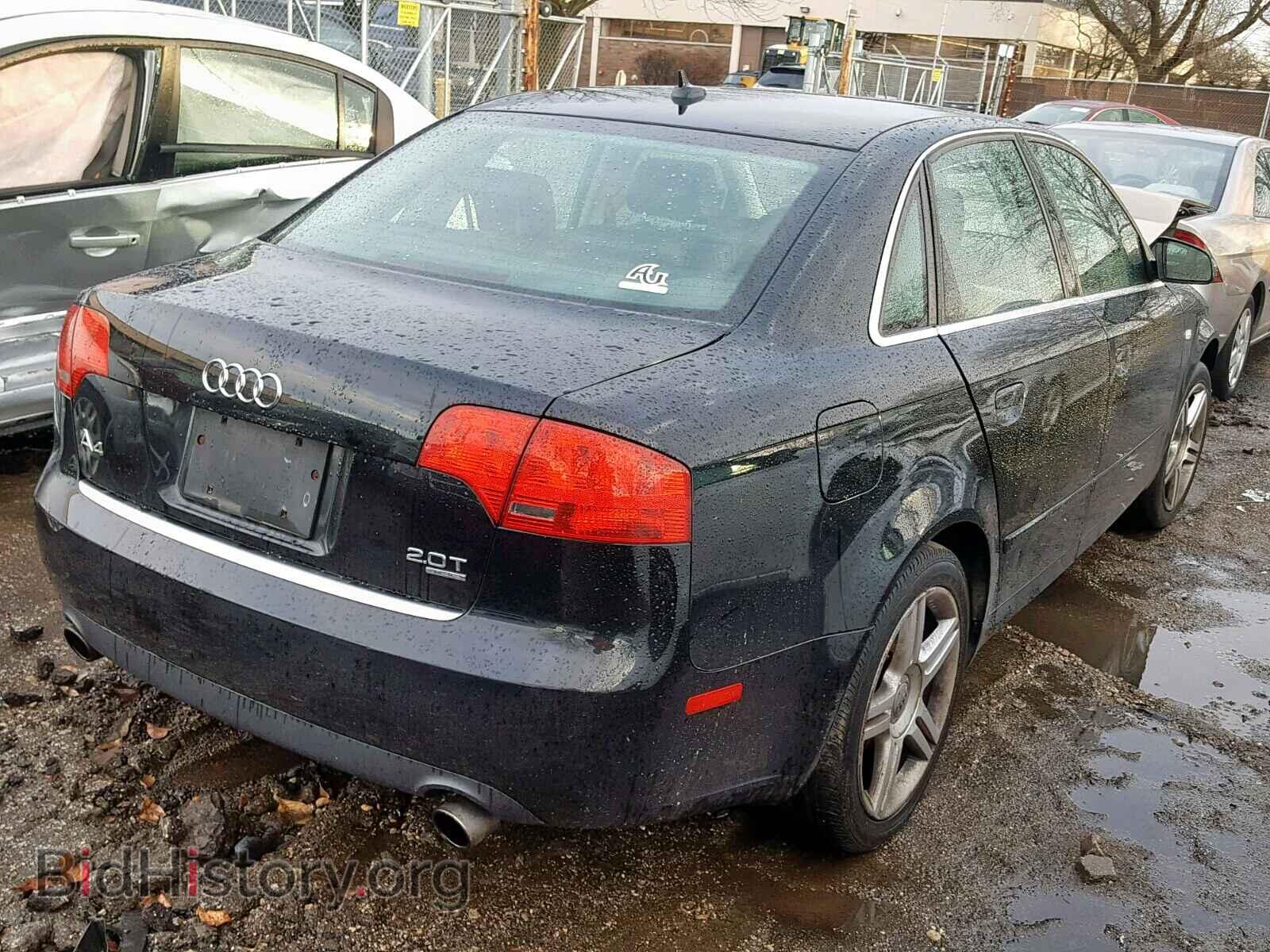 2007 AUDI A4 - VIN: WAUDF78E47A033562 - Фото 4