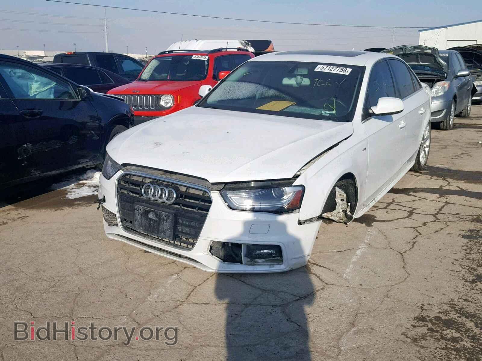2014 AUDI A4 - VIN: WAUFFAFL4EN021618 - Photo 2